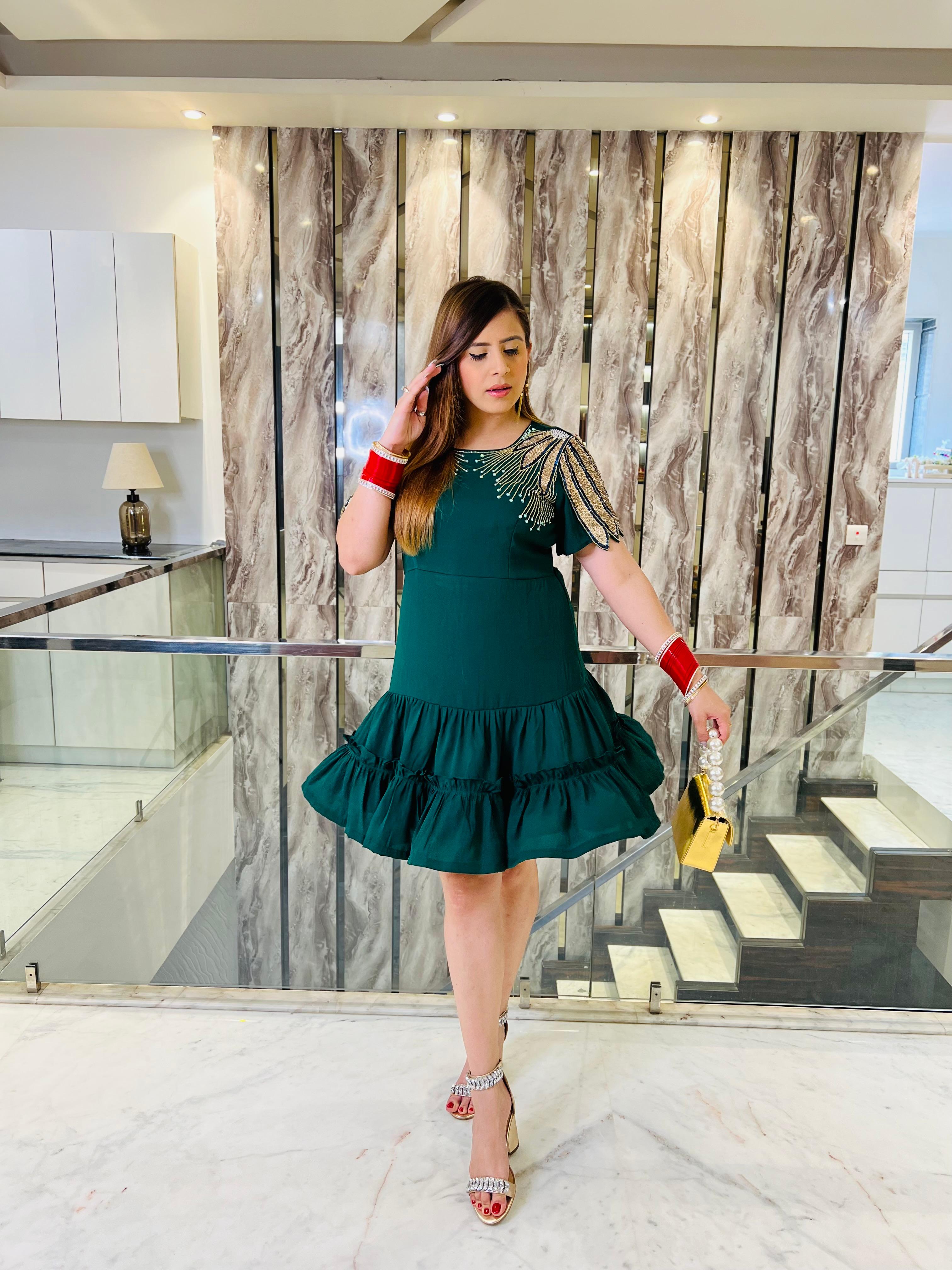 Gorgeous Green Birthday Dress