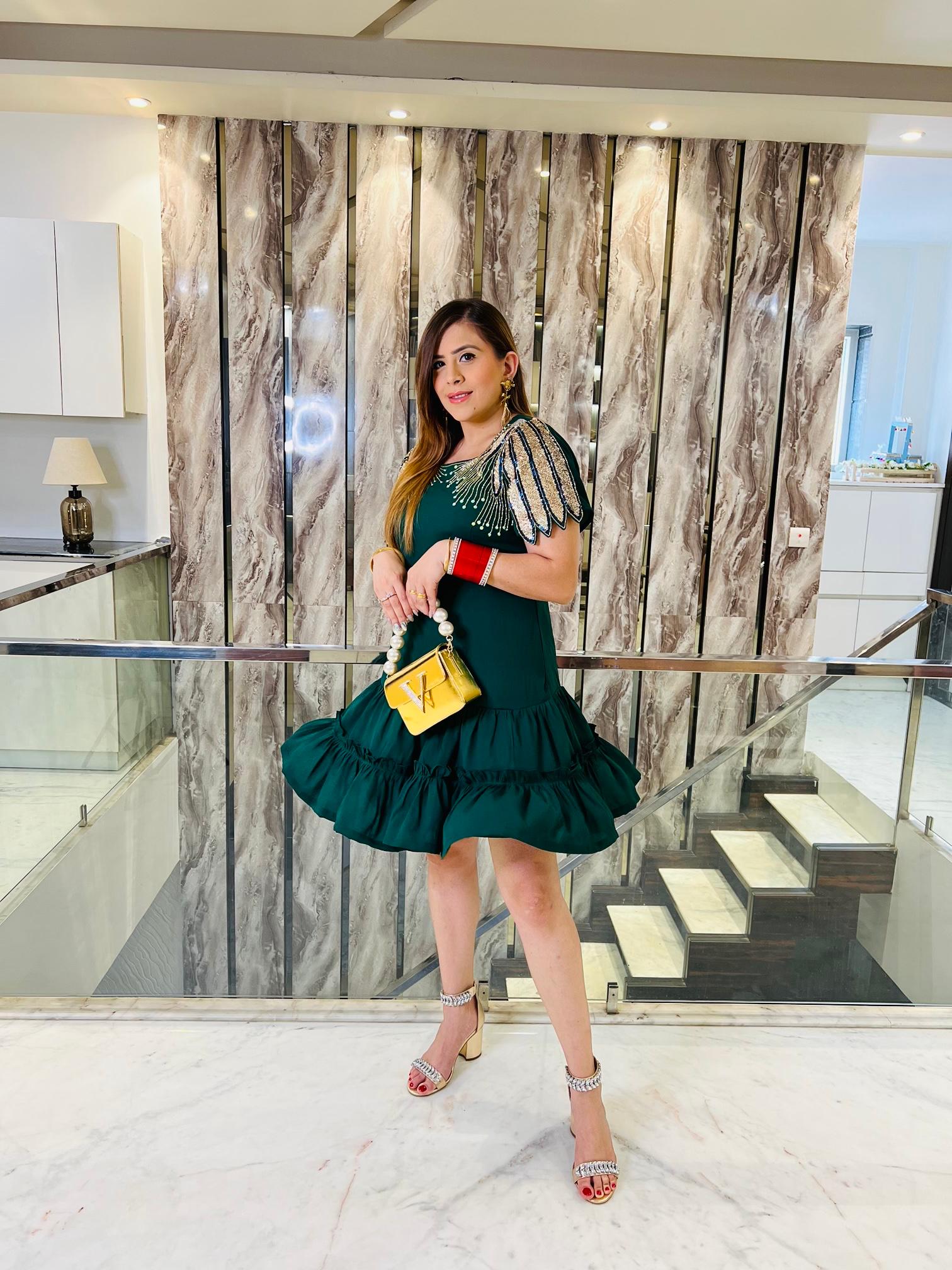 Gorgeous Green Birthday Dress