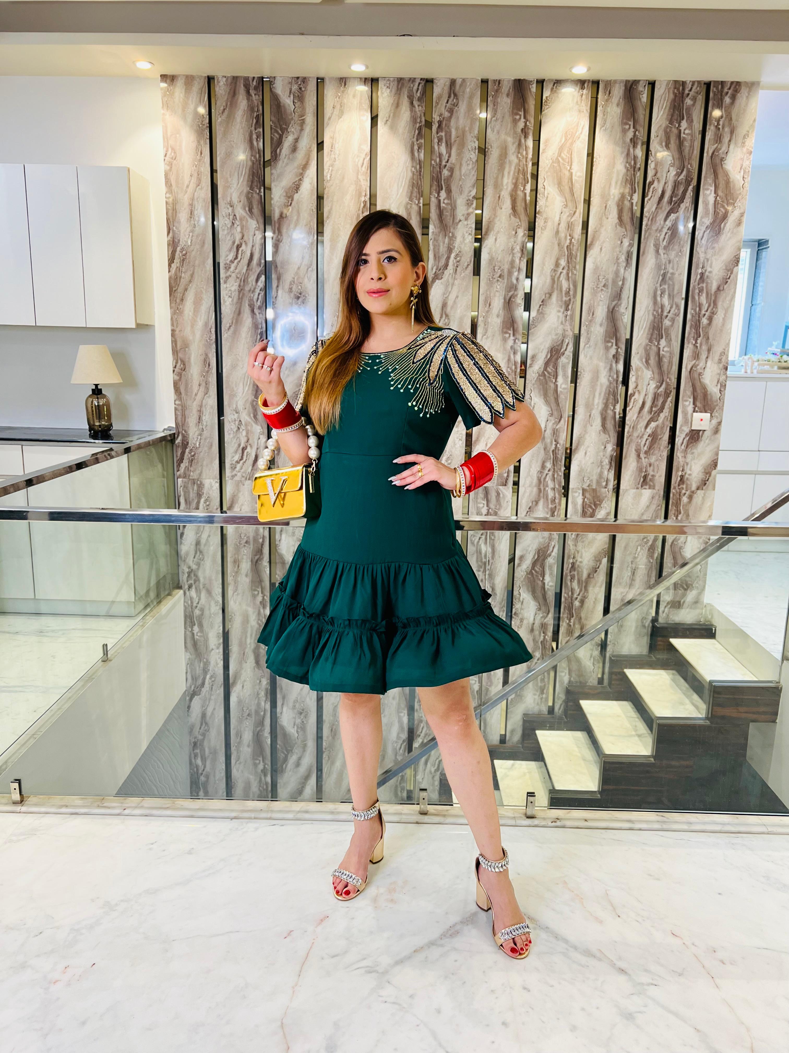 Gorgeous Green Birthday Dress