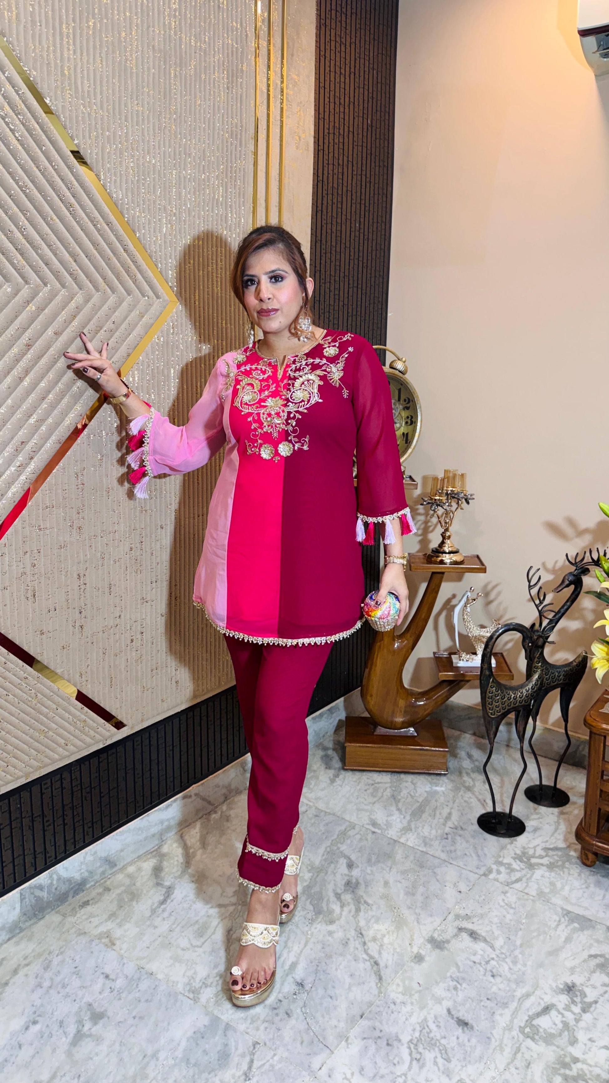 Candy Land Co-Ord | Lakhina Couture - Look 11