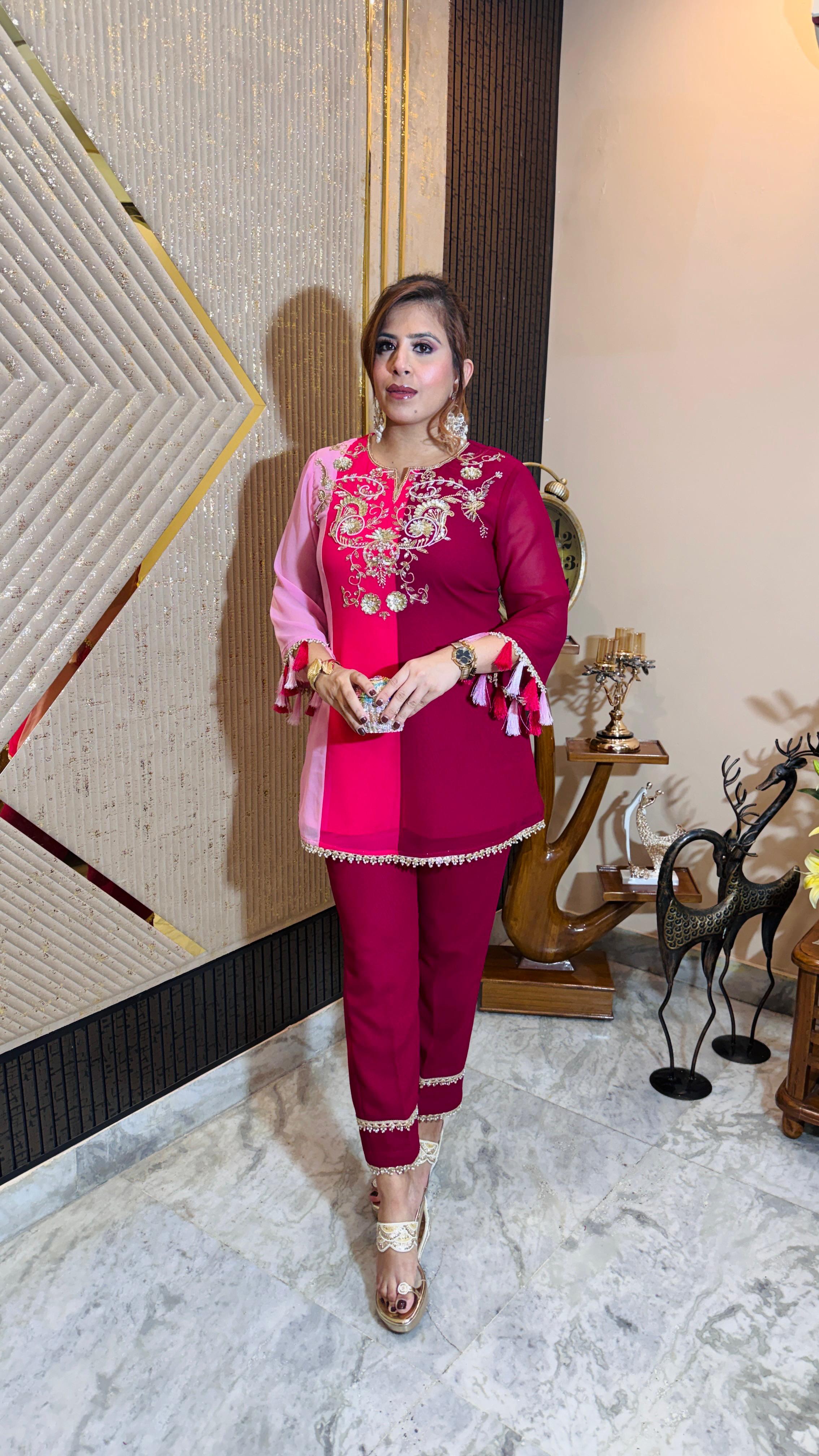 Candy Land Co-Ord | Lakhina Couture - Look 5