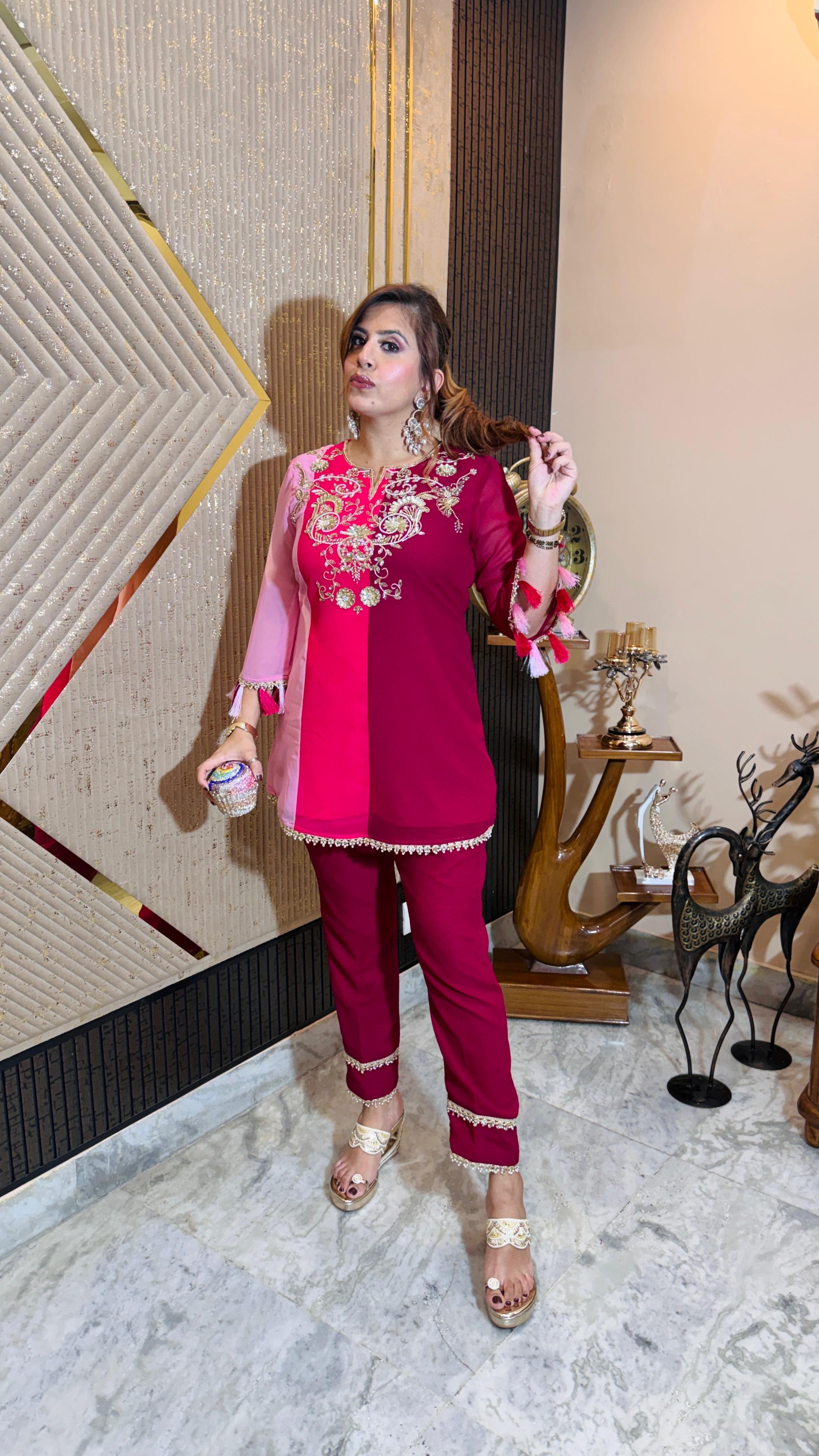 Candy Land Co-Ord | Lakhina Couture - Look 3