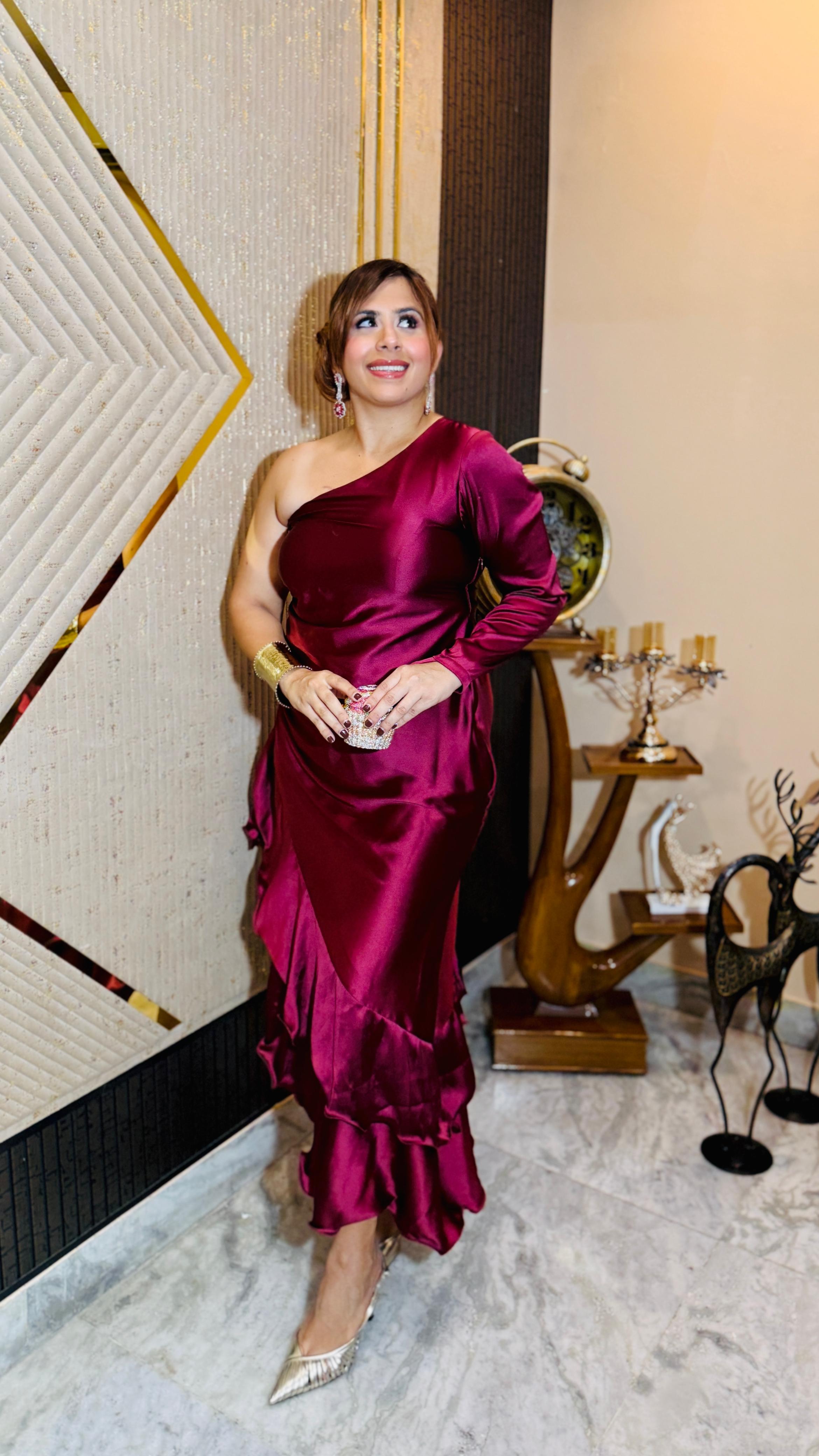 Date Me Satin Drape