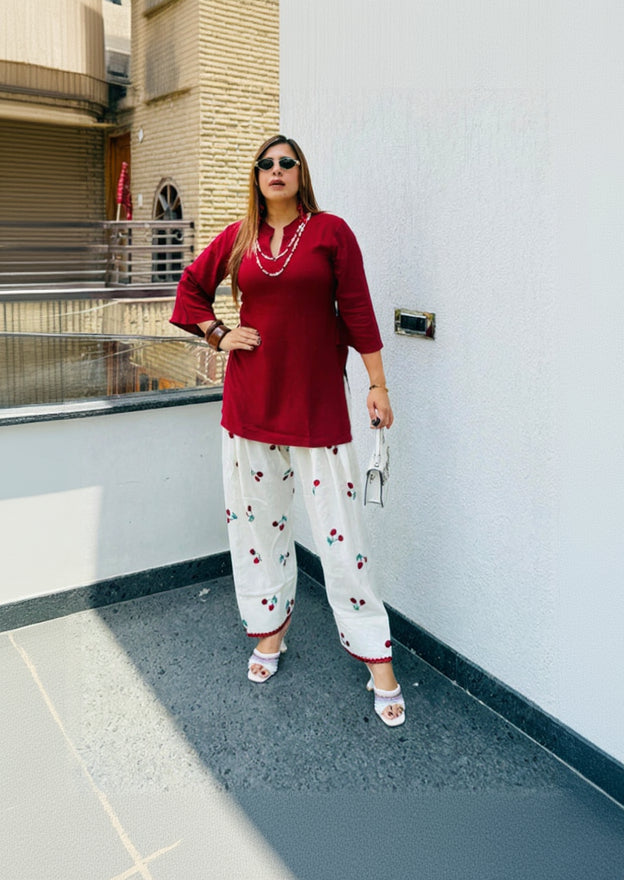 Cherry Cherry Lady Co-Ord | Lakhina Couture