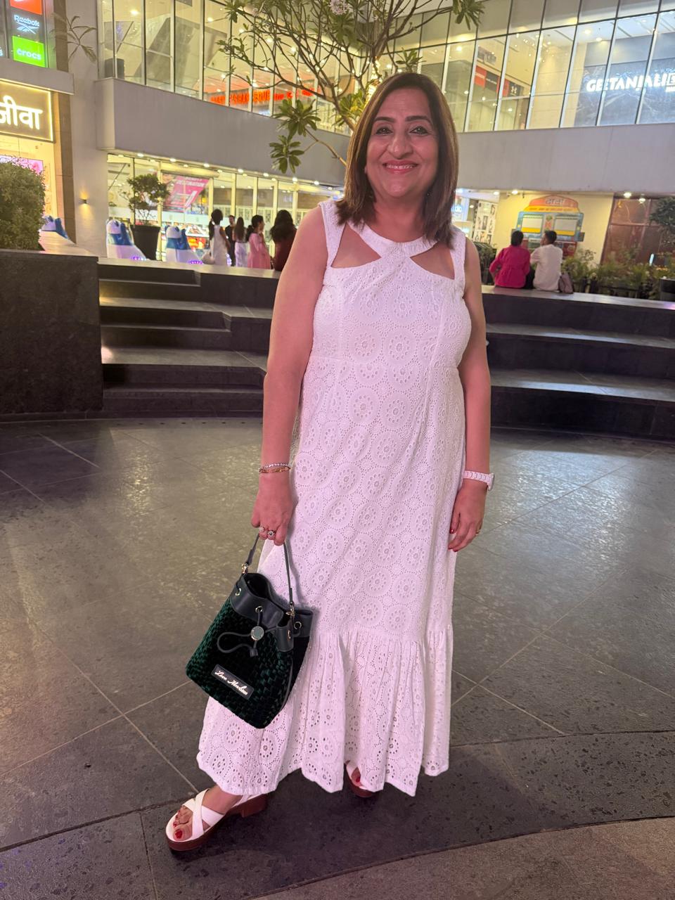 Cotton Shifili Maxi Dress