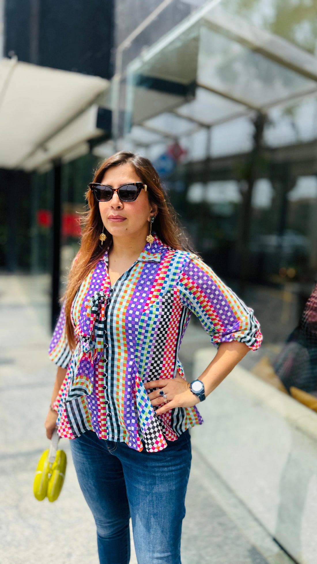 Candy Peplum Top