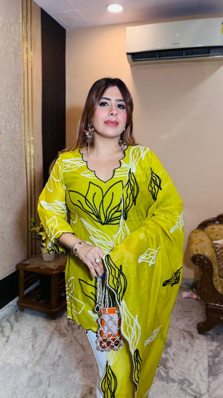 Hania Citrus Suit