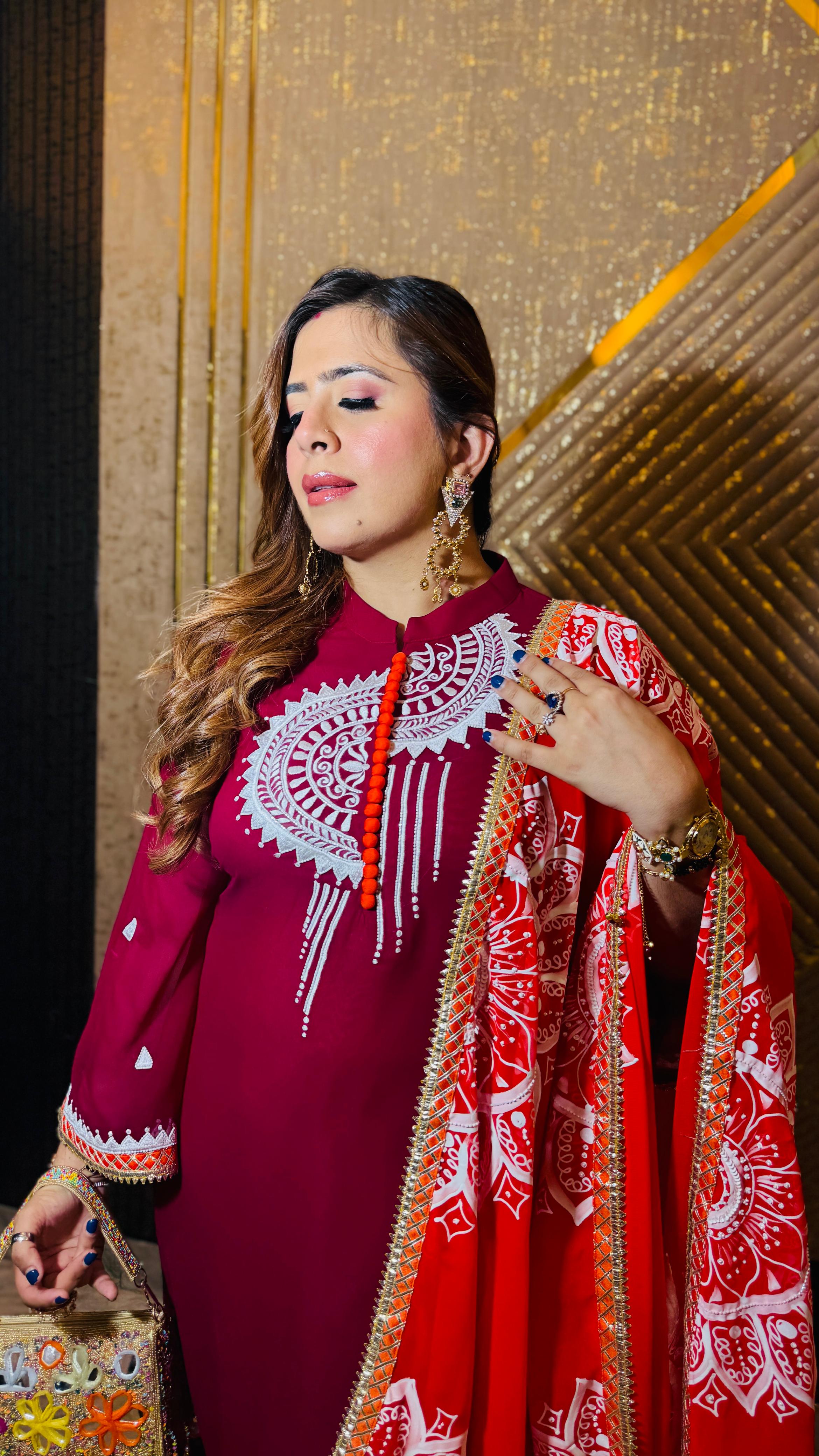 Geometricity Pink Suit