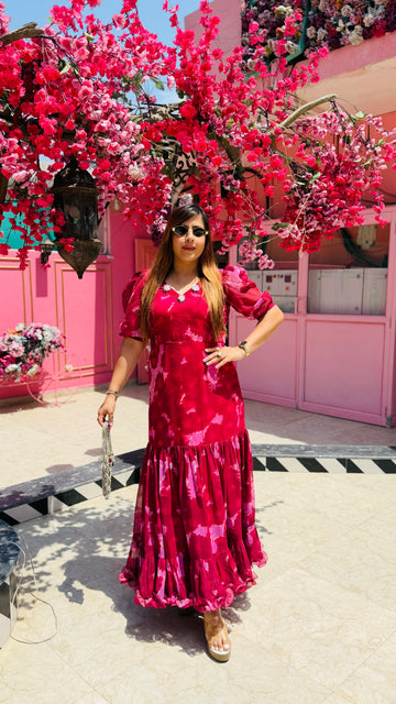Dazzling Pink Maxi
