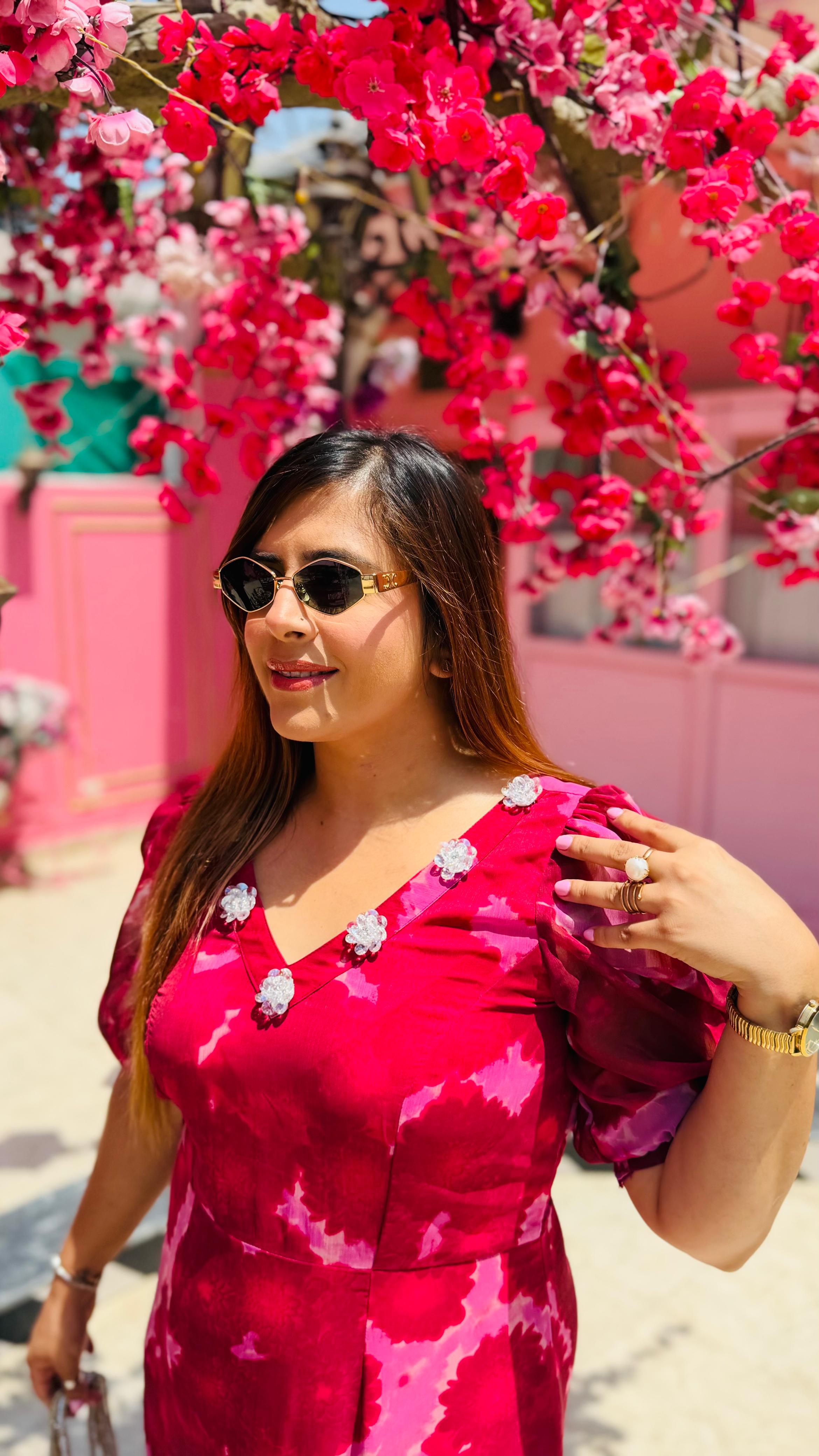 Dazzling Pink Maxi