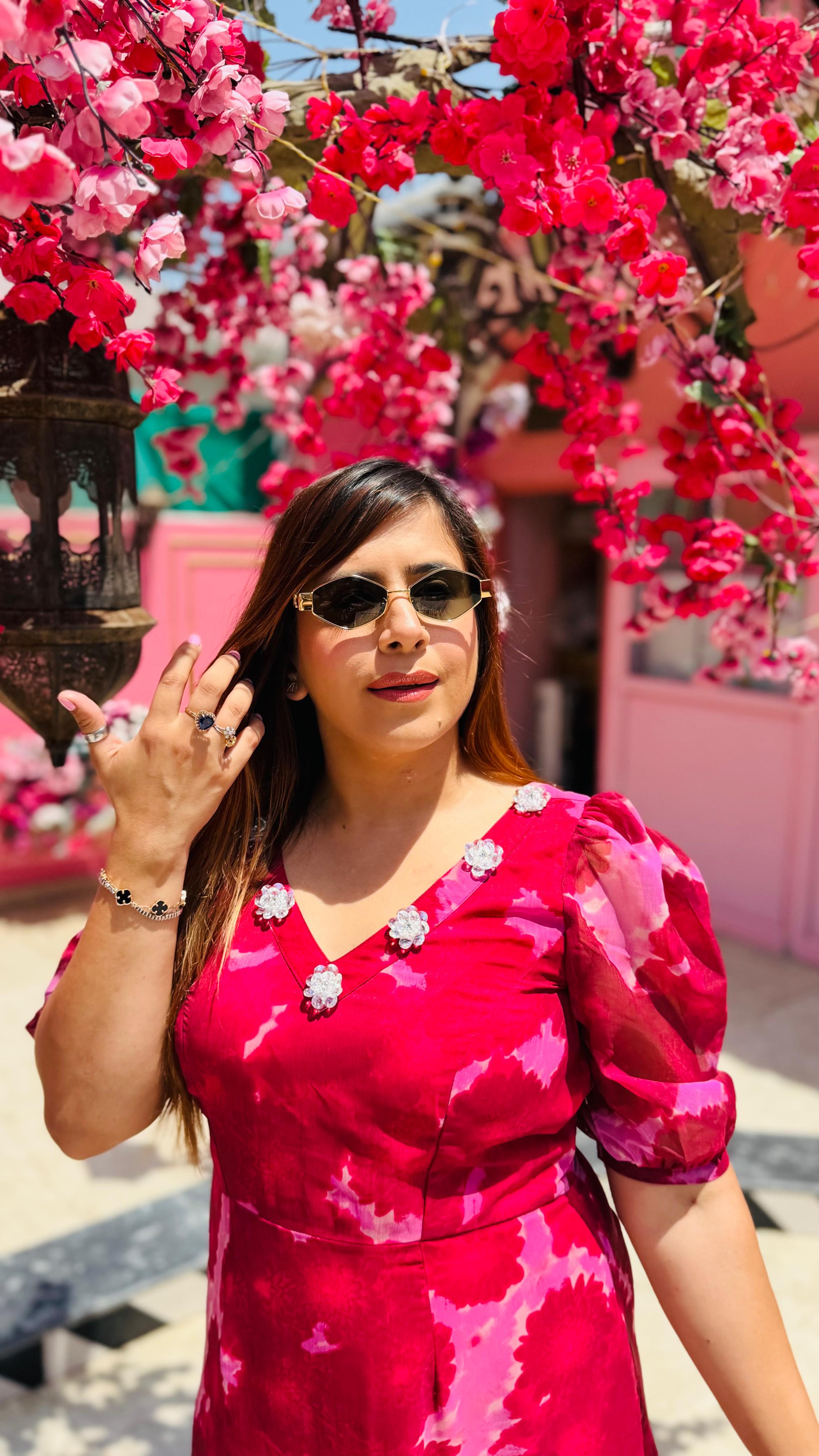 Dazzling Pink Maxi