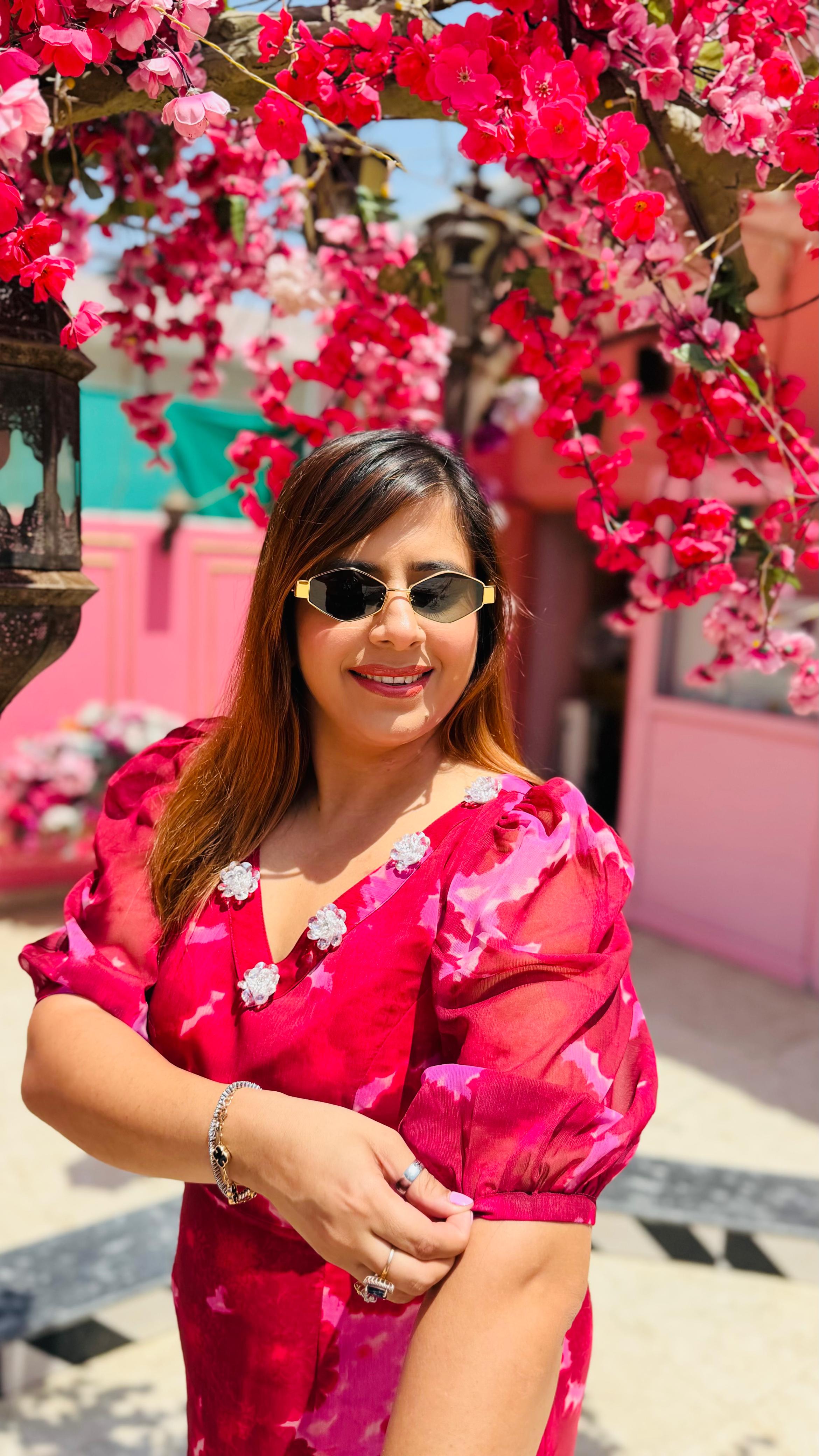 Dazzling Pink Maxi