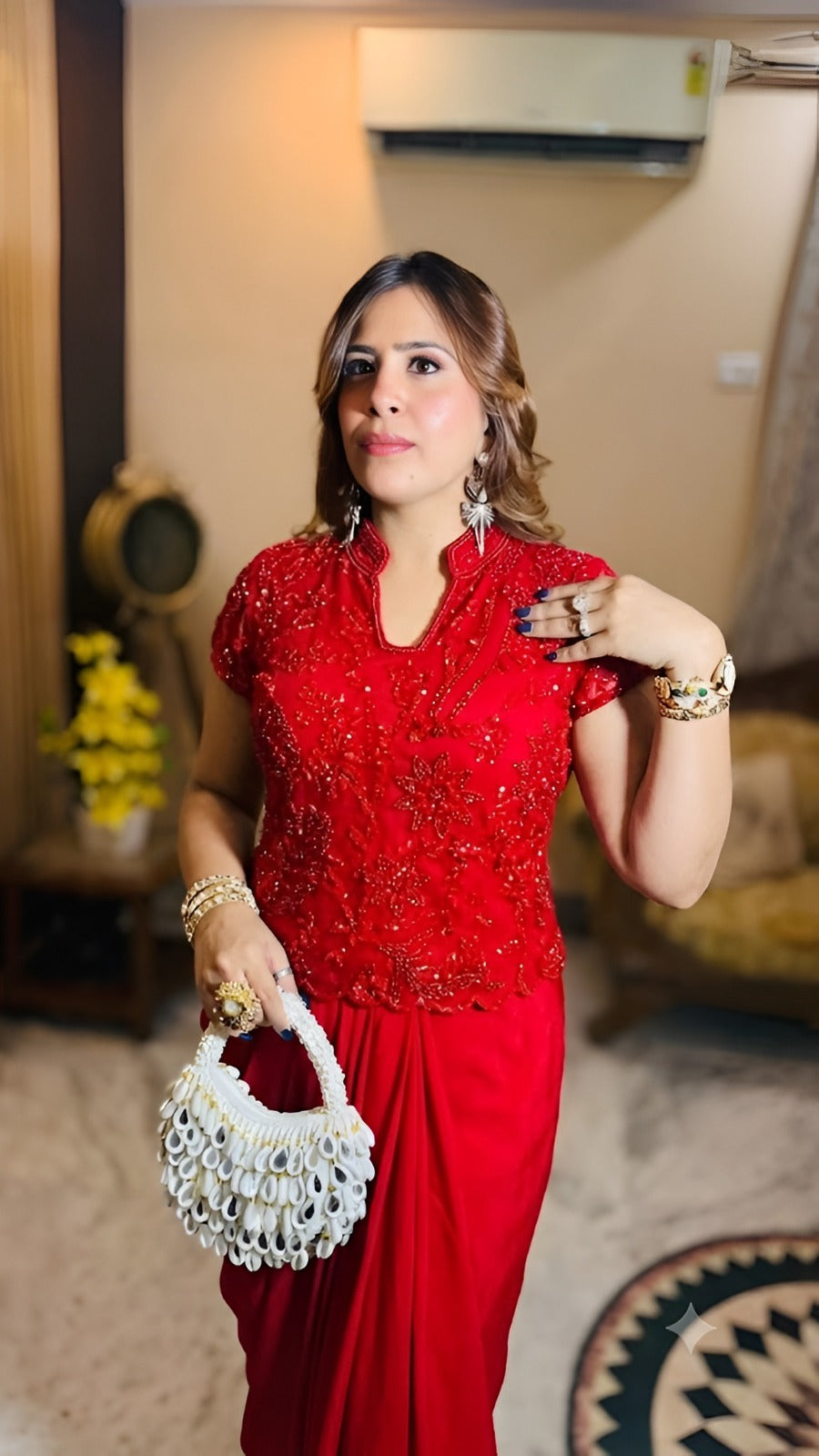 Red Cocktail  Co-ord