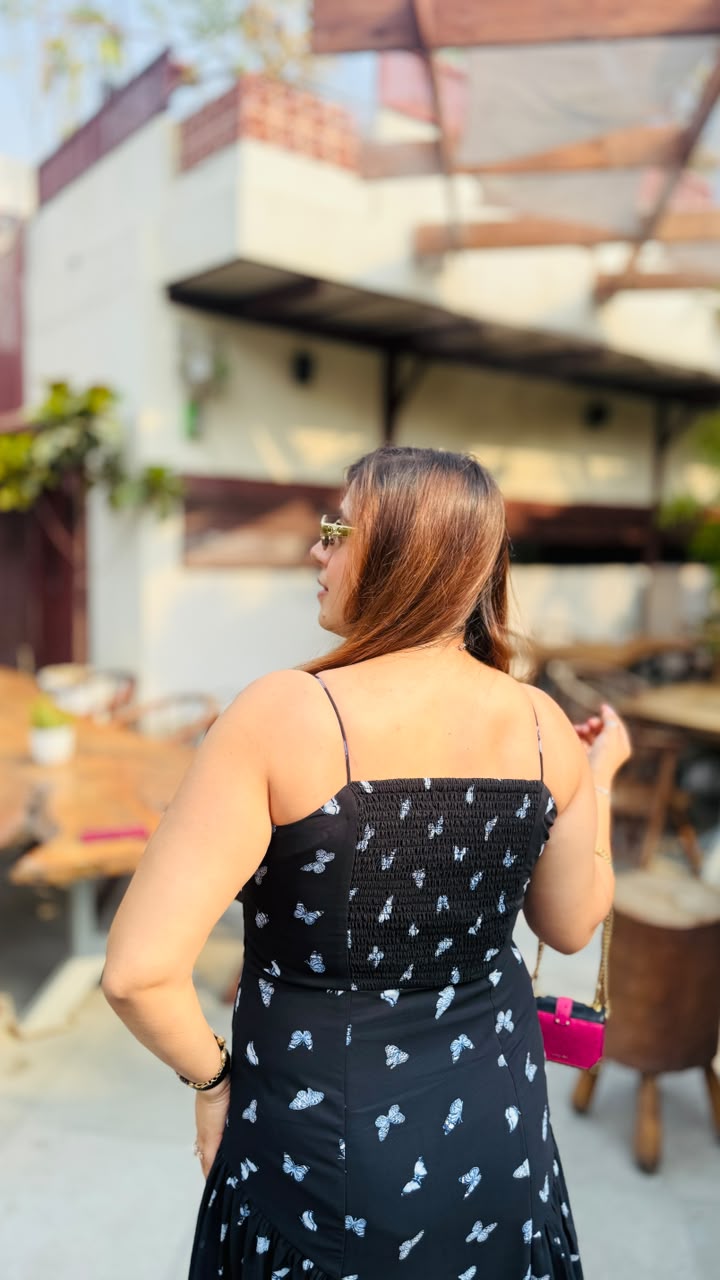 Black Butterfly Maxi
