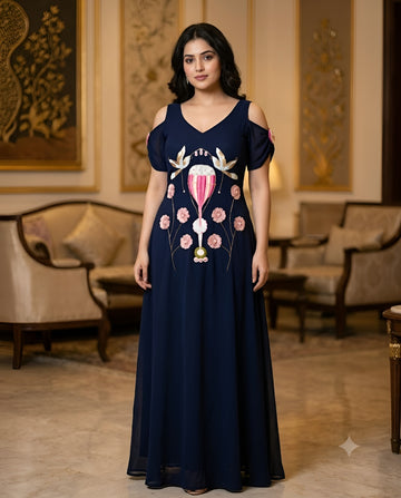 Hot Hair Maxi Dress