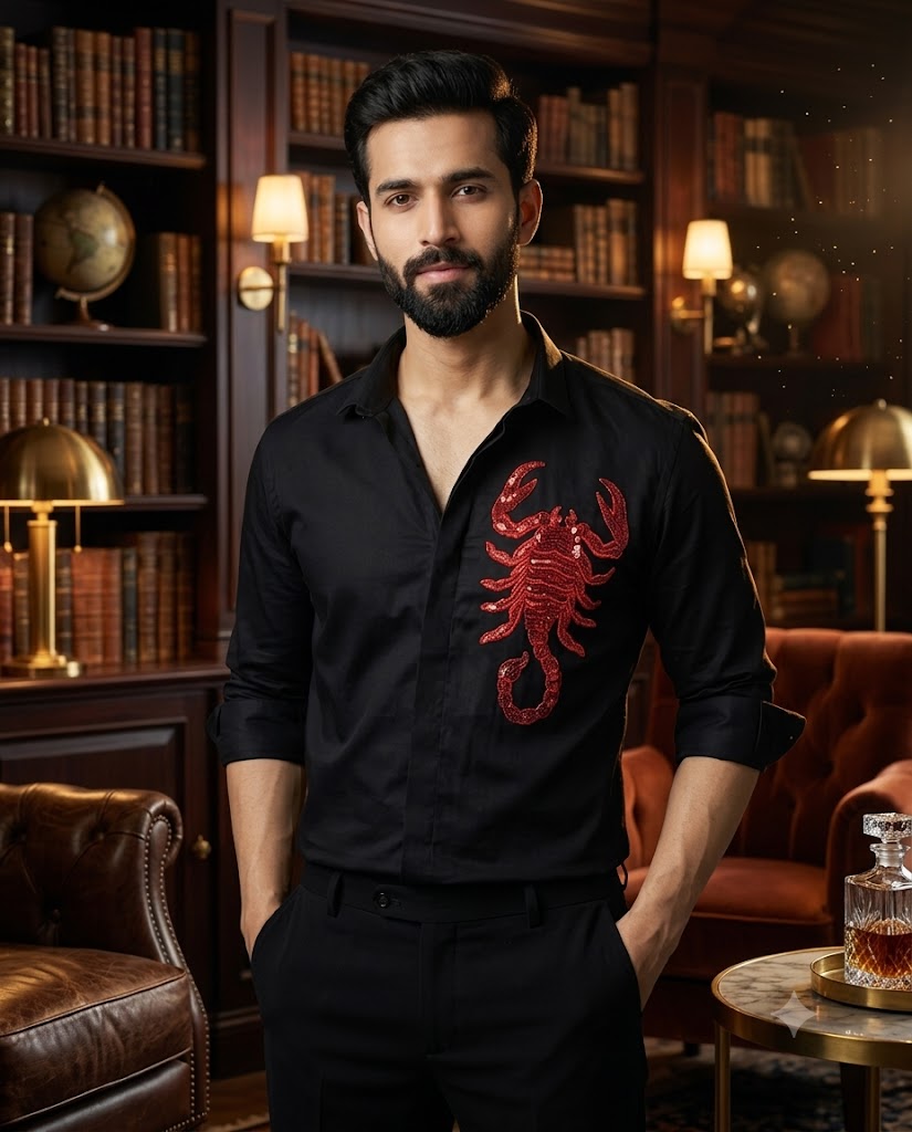 Black Scorpion Graphic Shirt