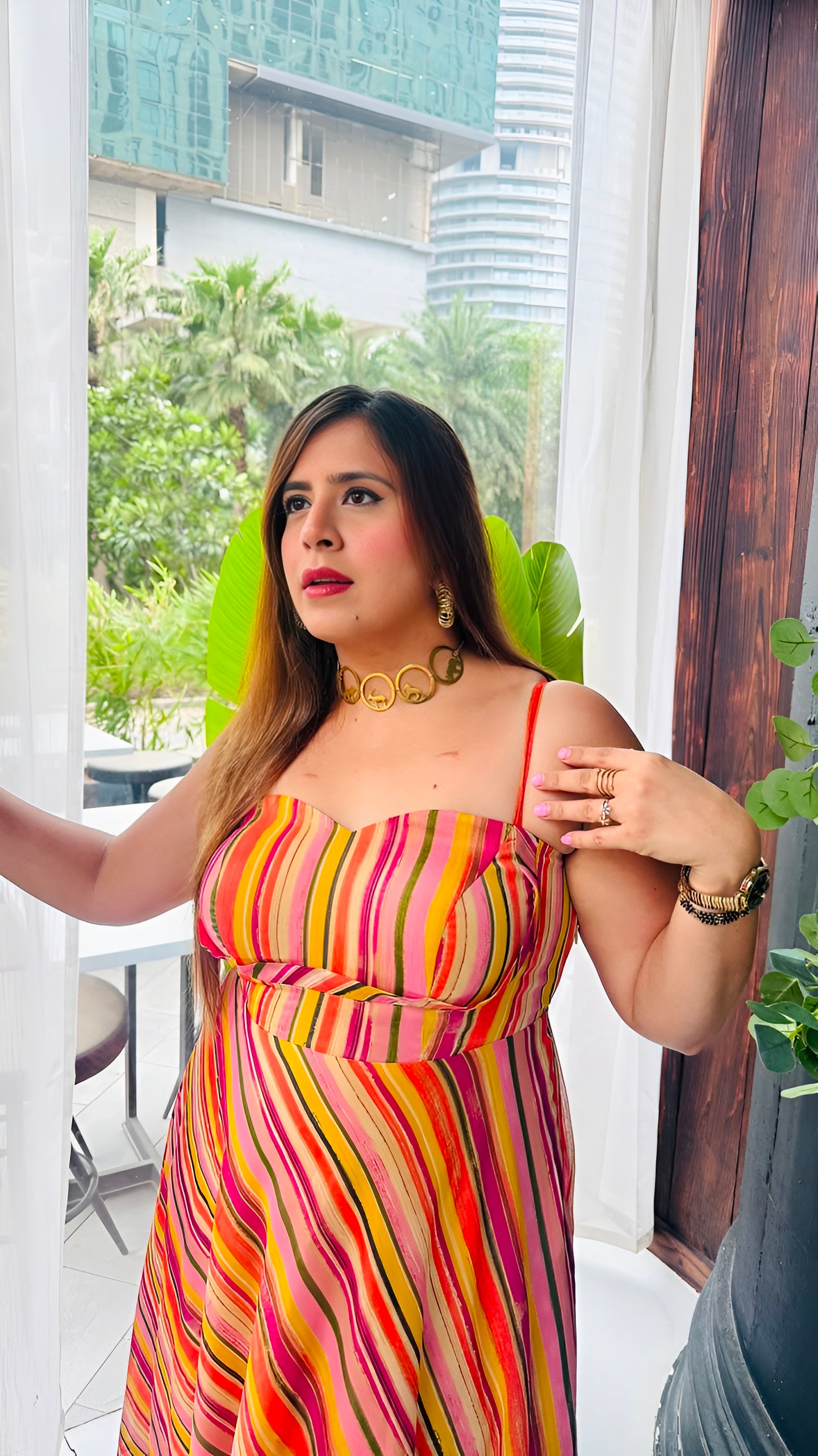 Orange Katrina Maxi