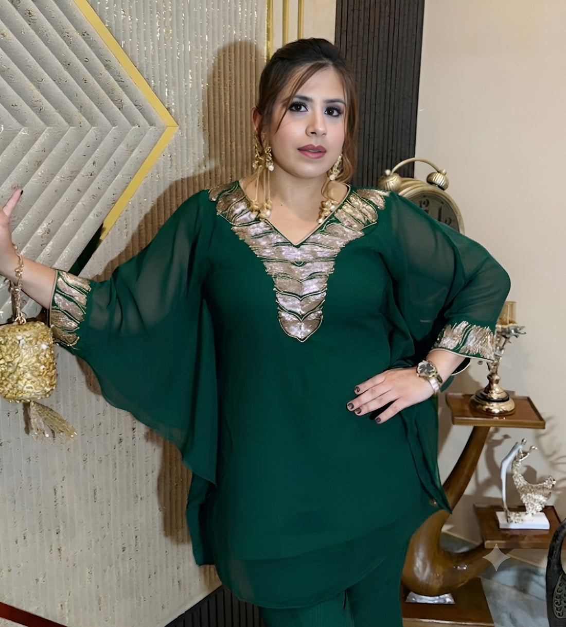Green Romance Garara Co-Ord