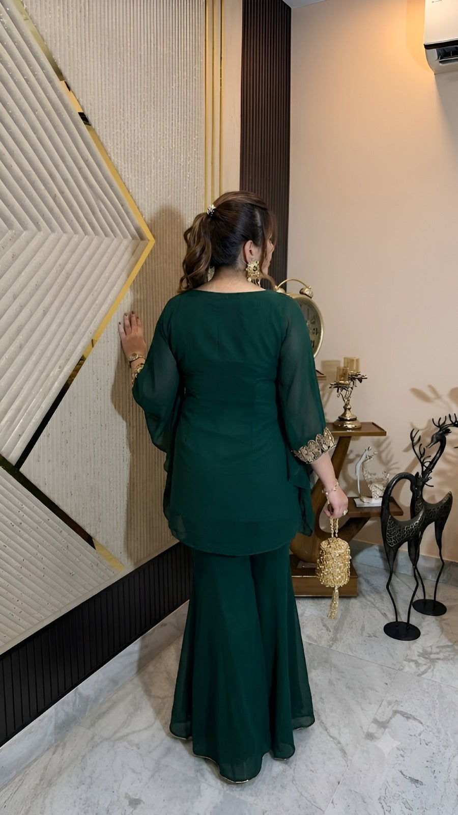 Green Romance Garara Co-Ord