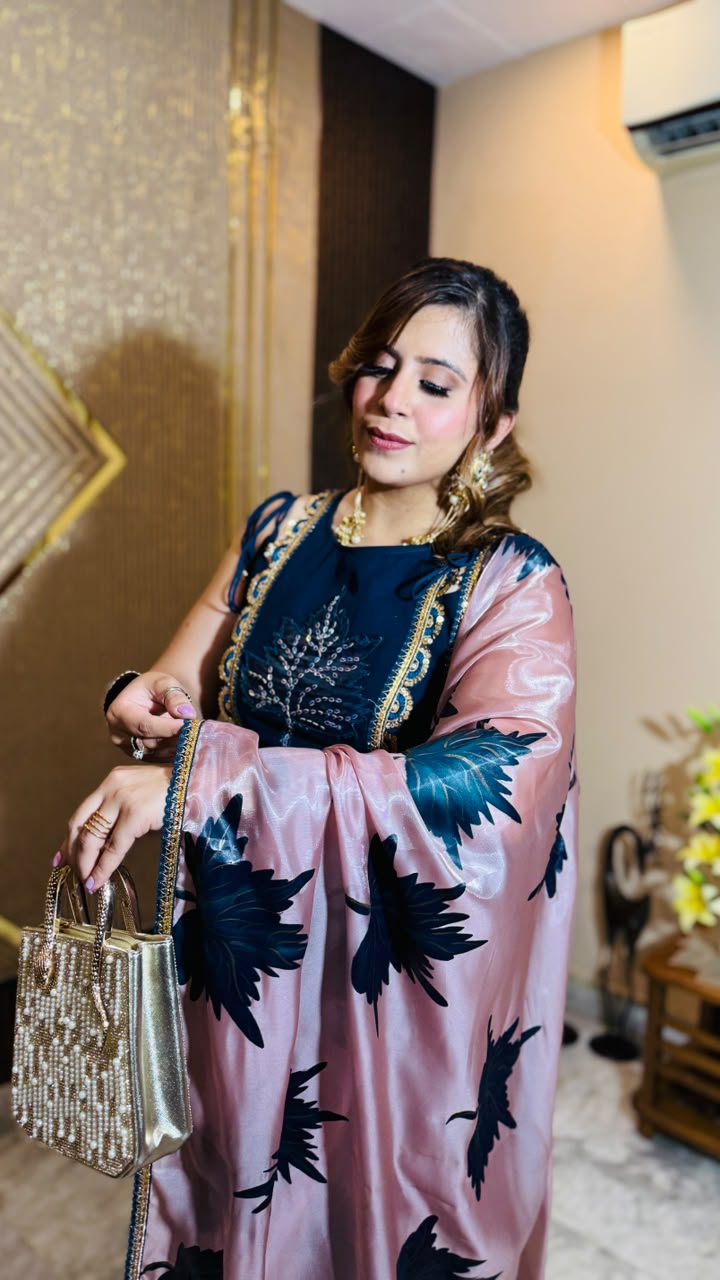Peacock Rakhi Anarkali