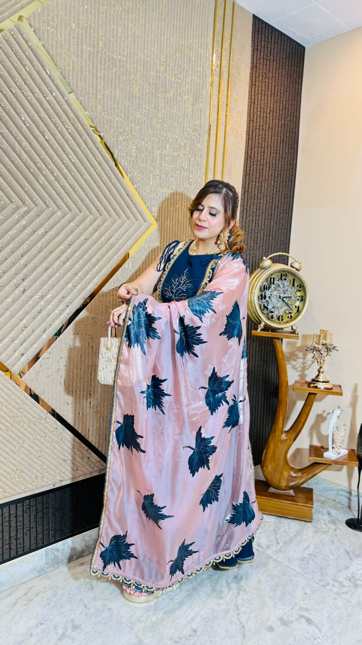 Peacock Rakhi Anarkali