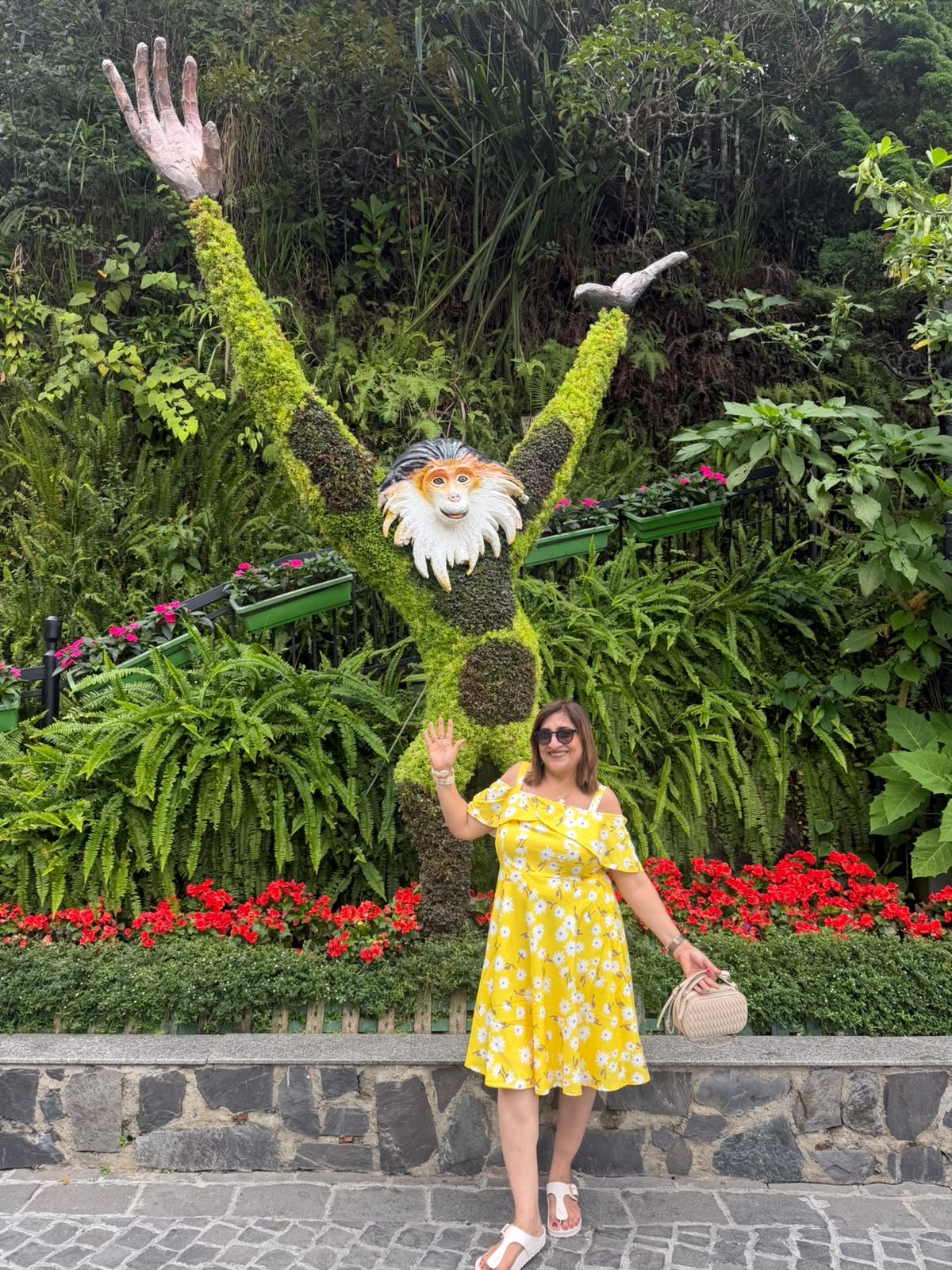 Yellow Daisy Off-Shoulder Dress