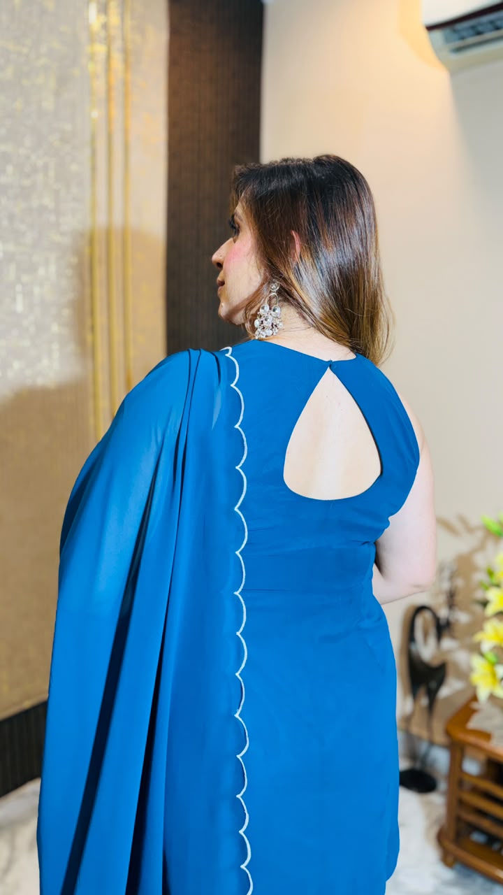 Romantic Blue Suit