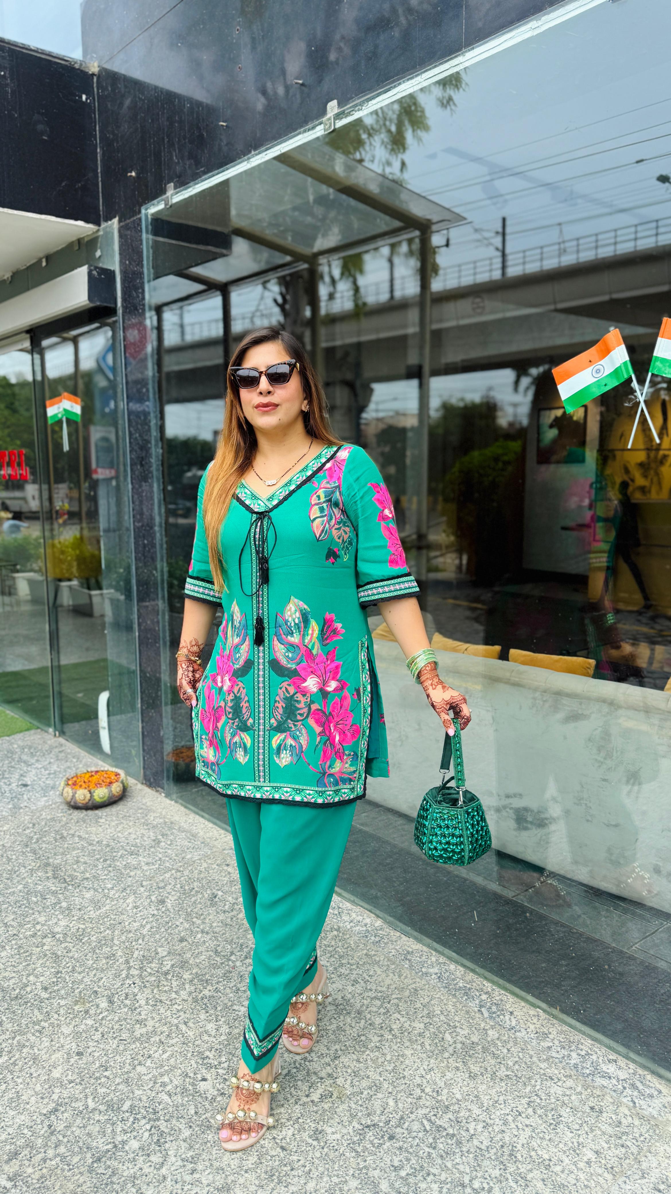 Haryali Farshi Co-Ord