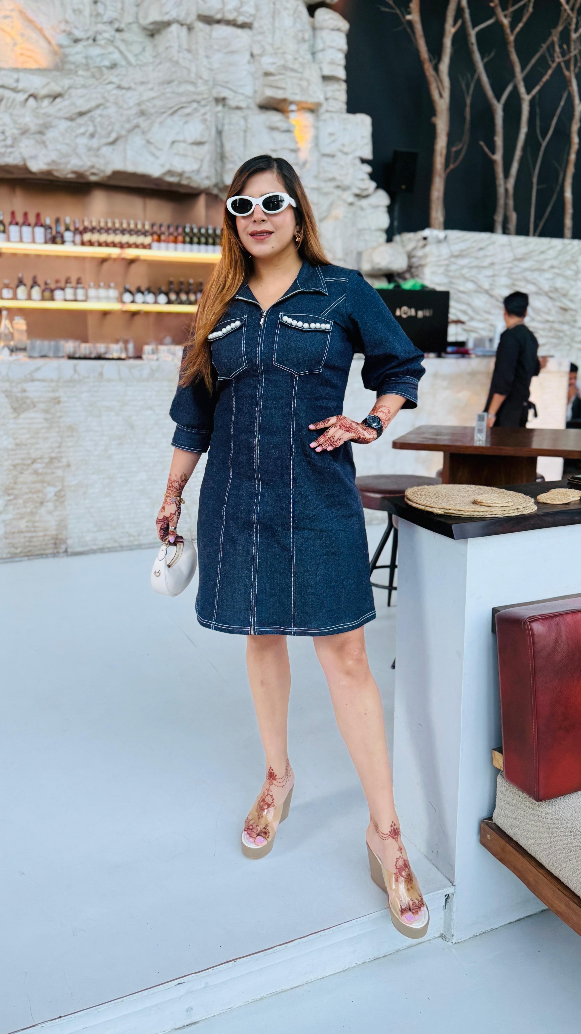 Denim Diva Dress