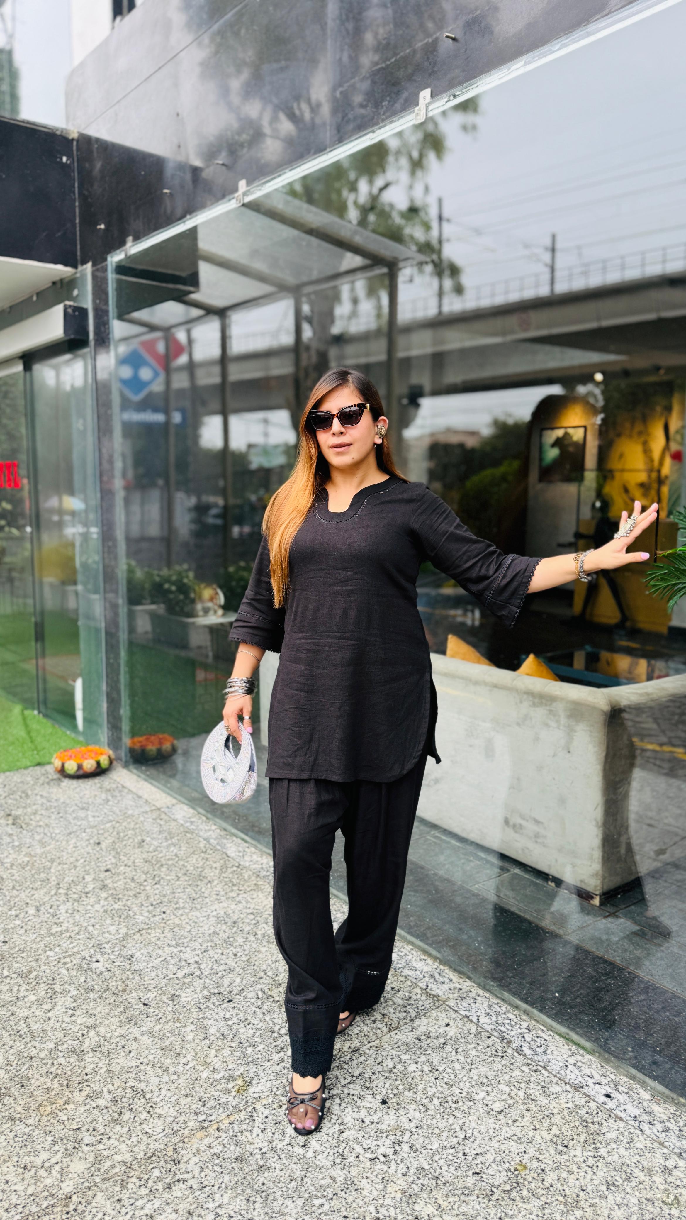 Black Label Farshi Co-Ord