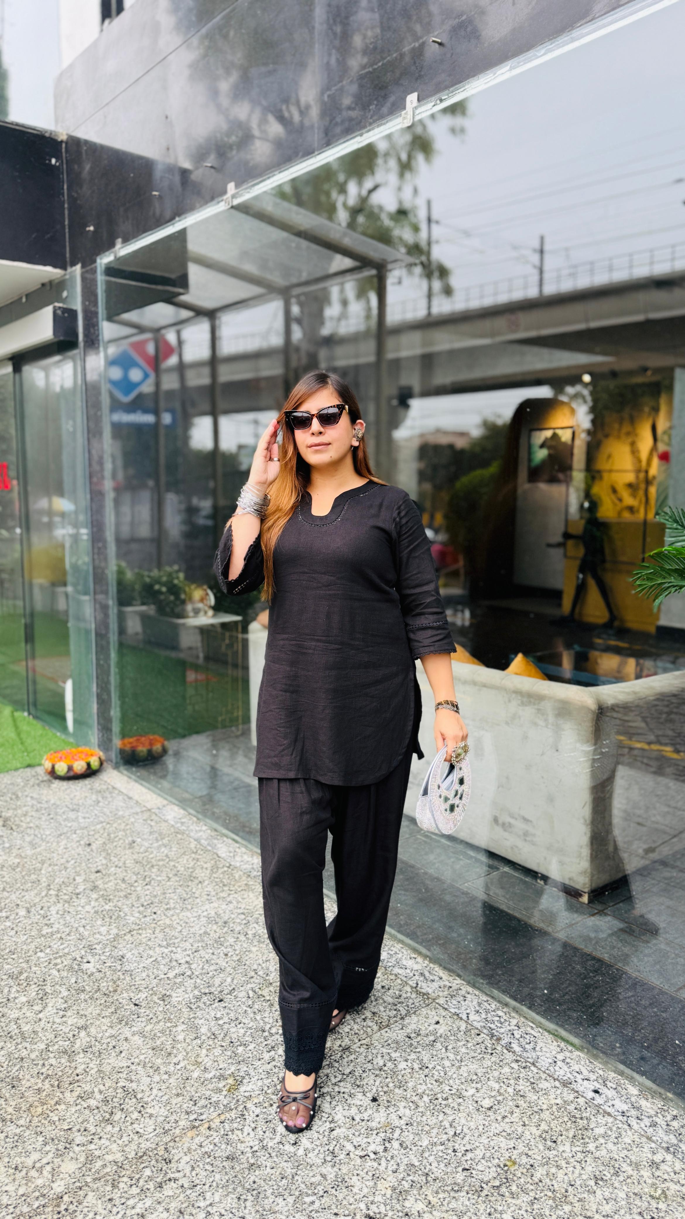 Black Label Farshi Co-Ord