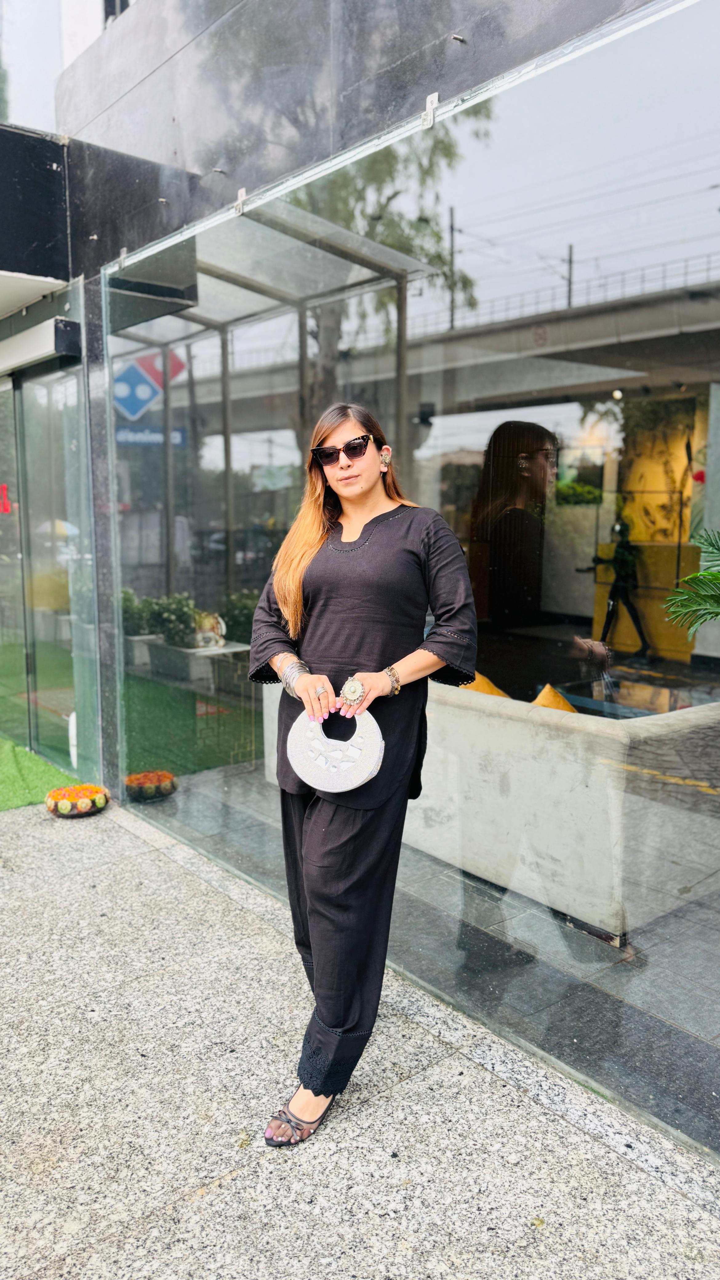 Black Label Farshi Co-Ord