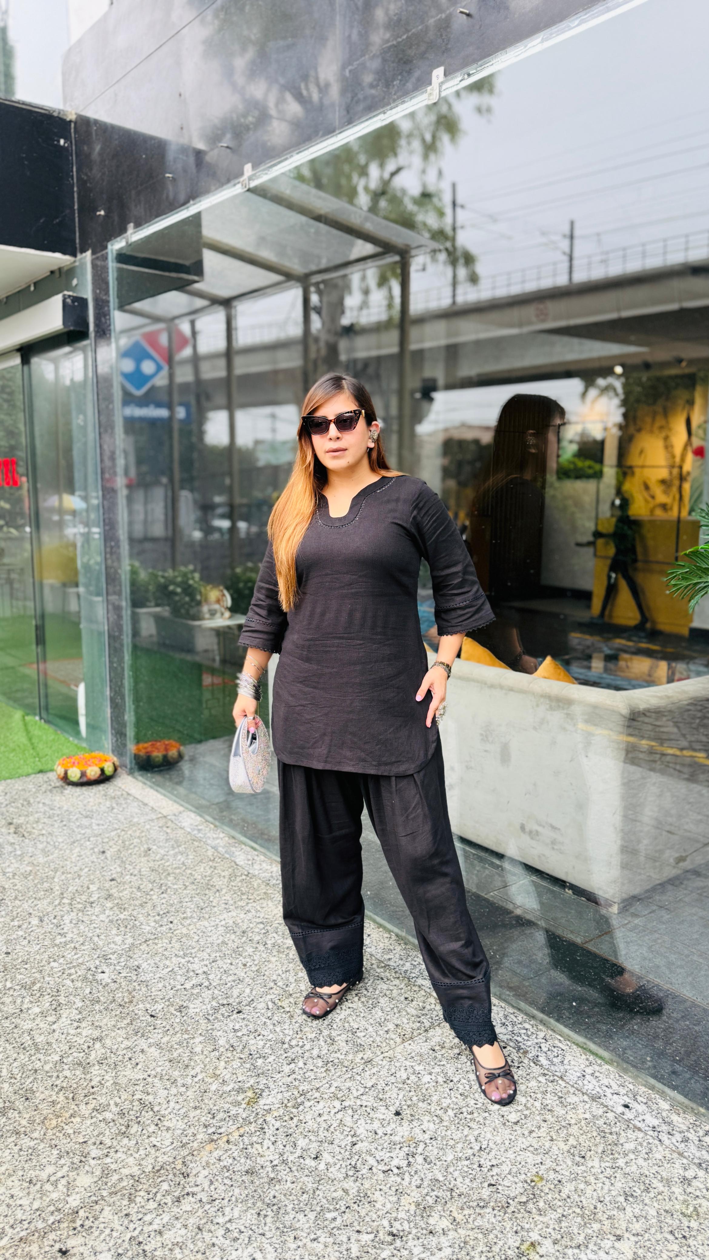 Black Label Farshi Co-Ord