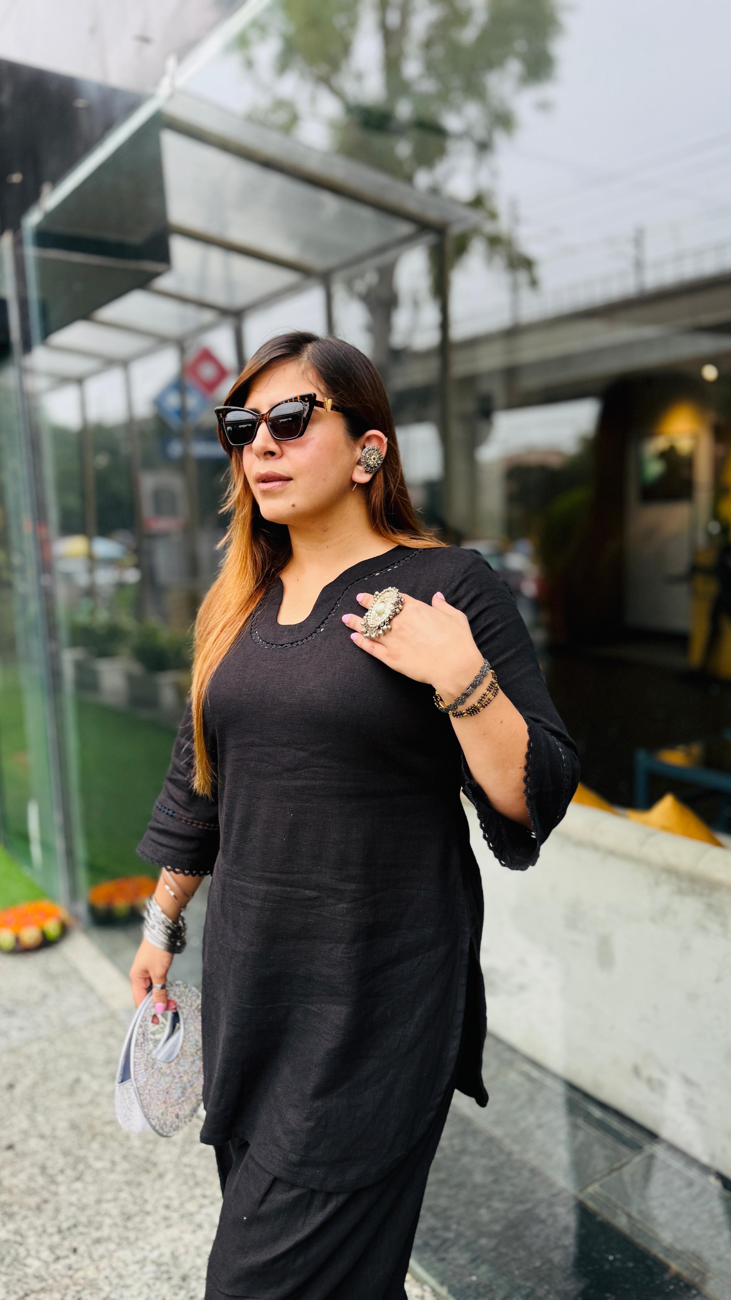 Black Label Farshi Co-Ord