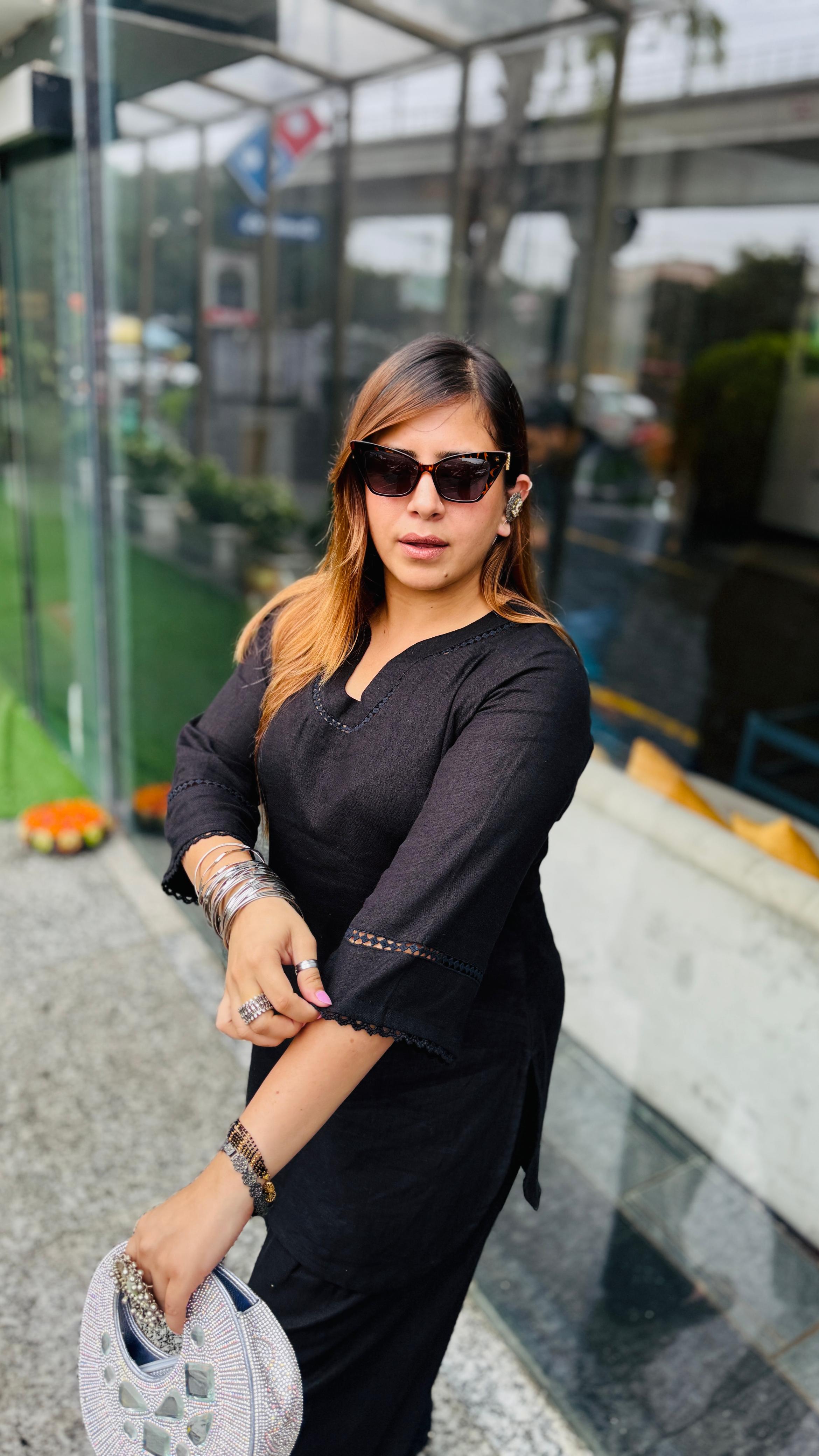 Black Label Farshi Co-Ord