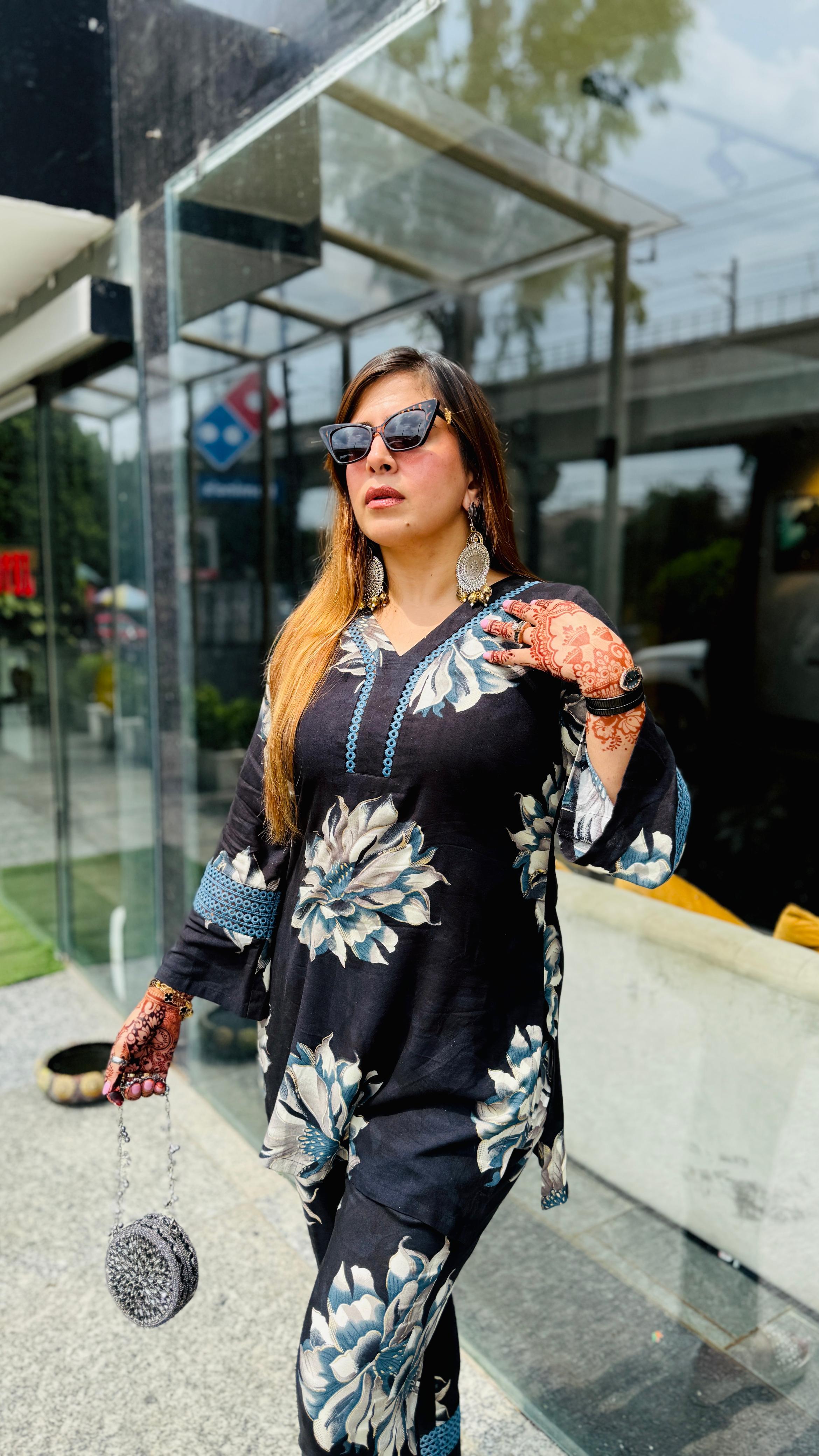 Black Beauty Makhan Co-Ord