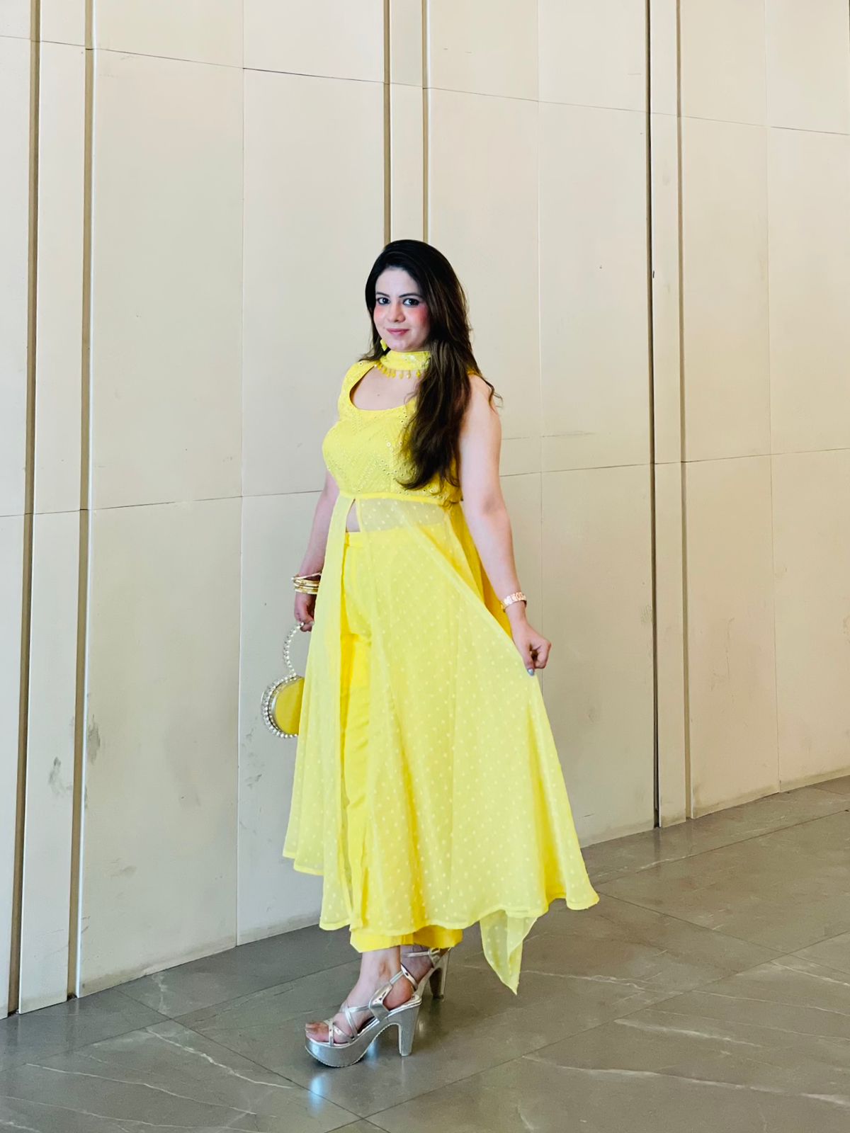 Yellow Rakhi Special Suit