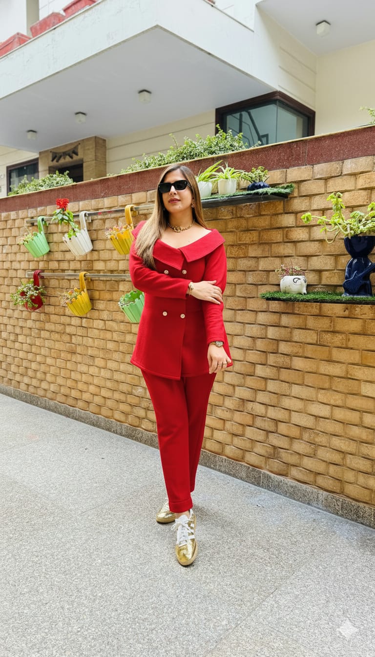 Electrifying Winter Fleece Co-Ord