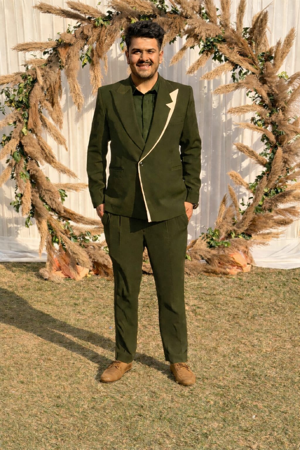 Men Designer Coat Pant