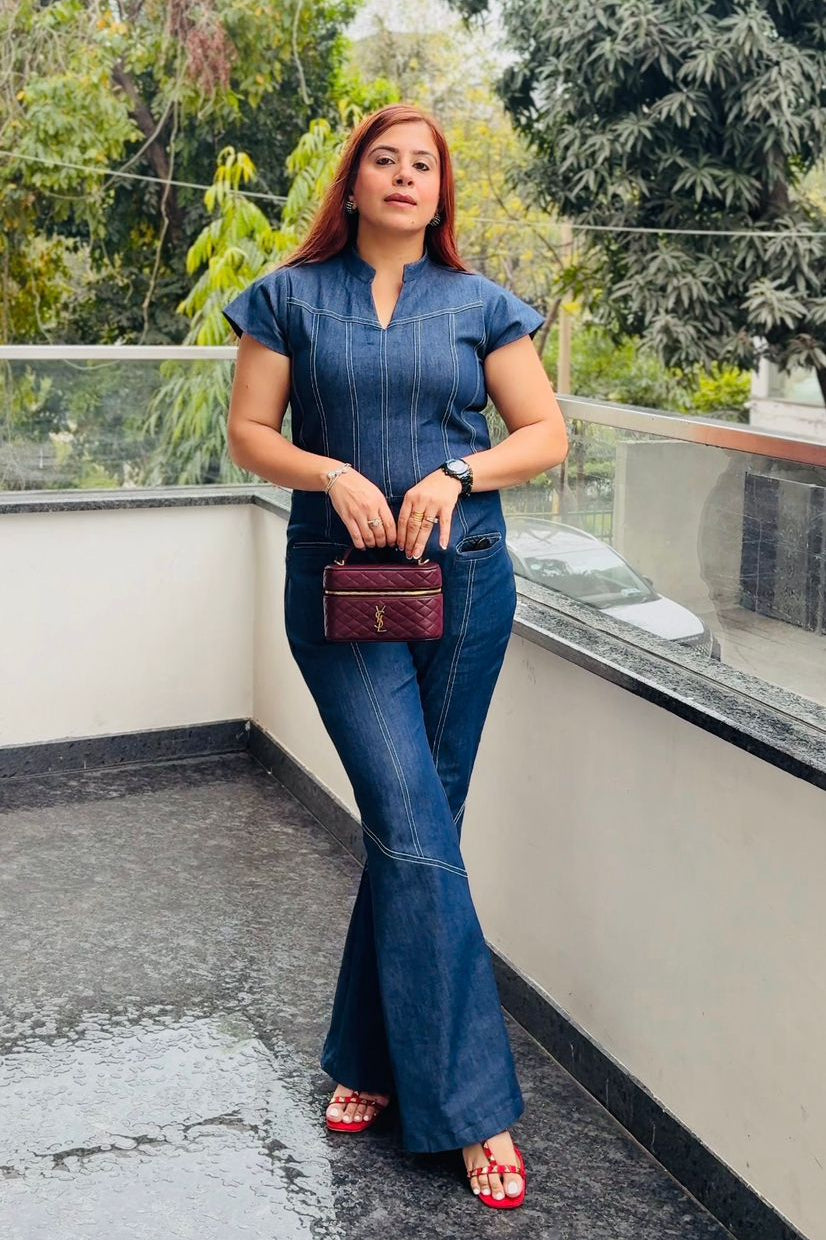 Kareena Kapoor Denim Jumpsuit