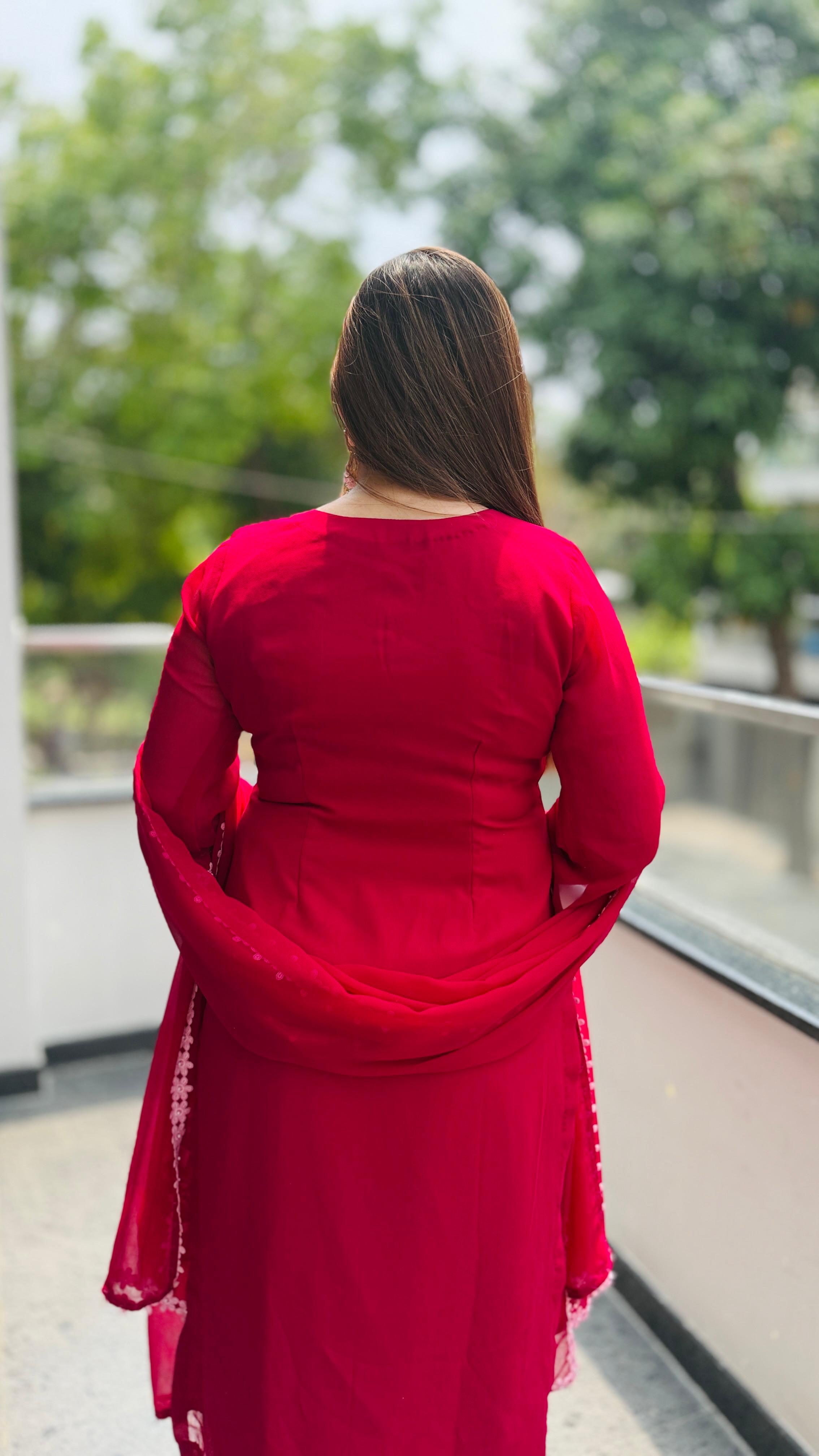 Hania Lace Work Suit