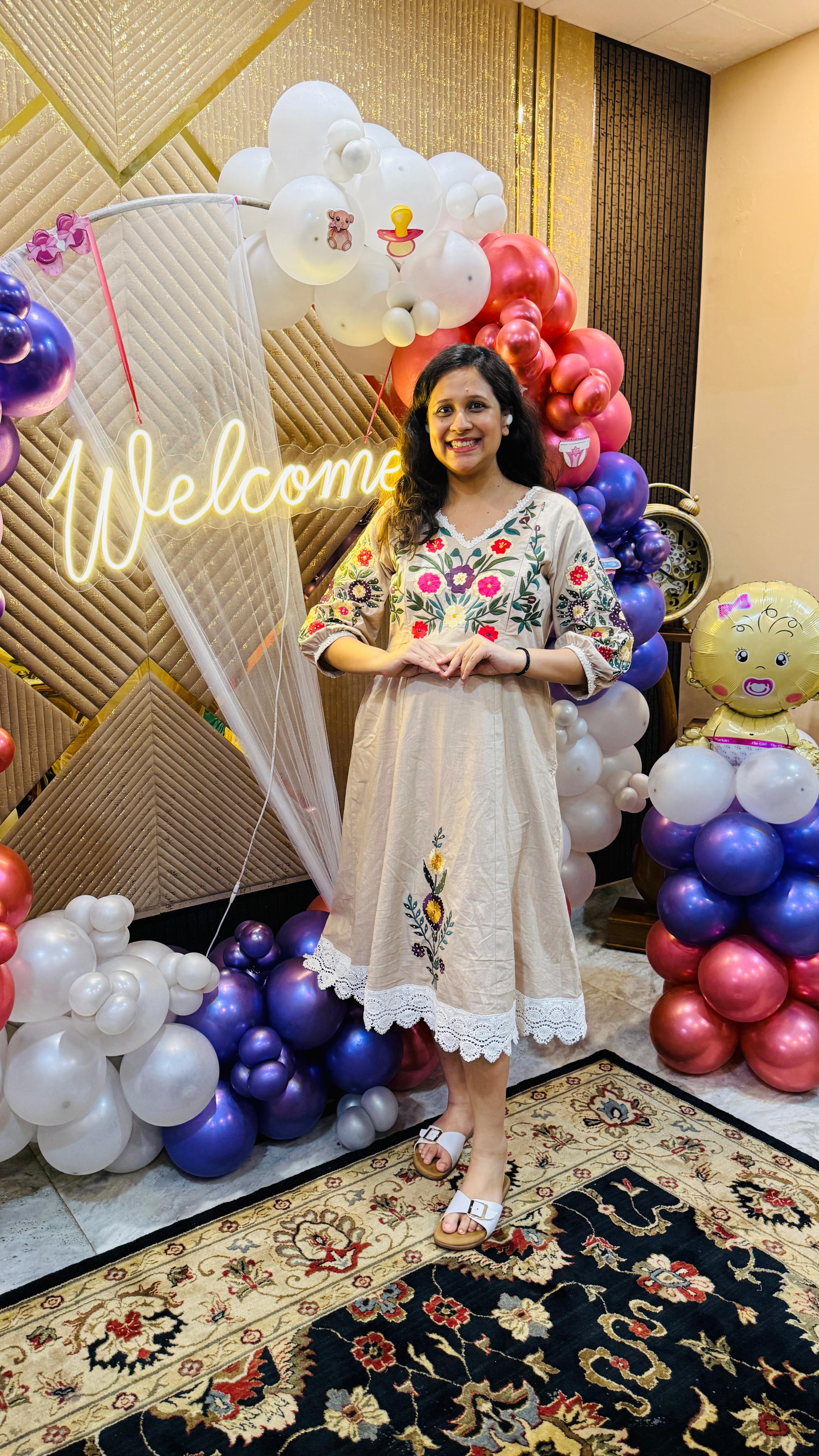 Bloom Floral Feeding Midi | Lakhina Couture - Look 10