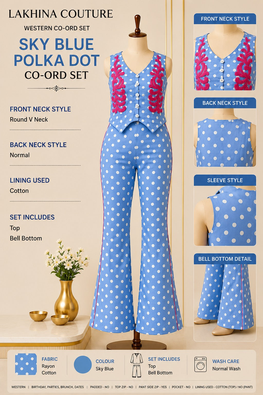 Blue Polka Mania