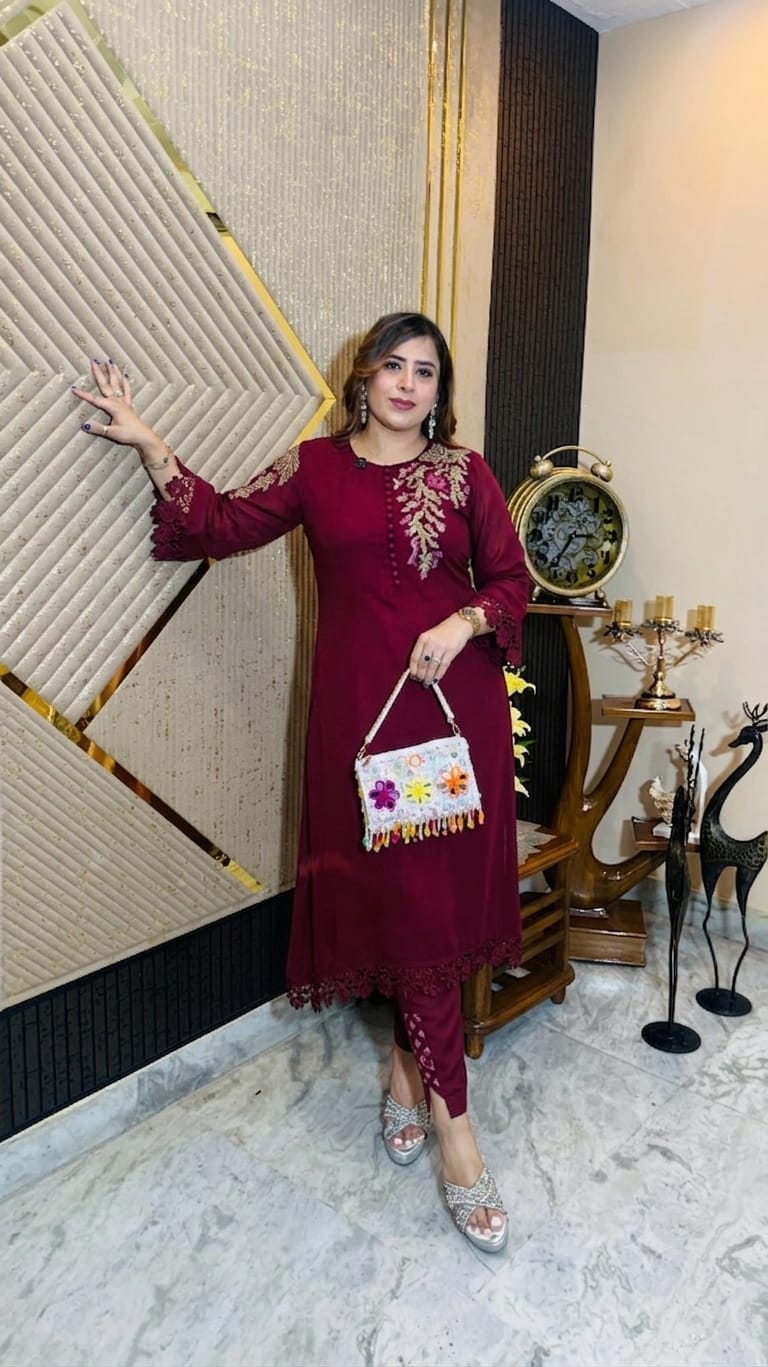 Peach Rakhi Suit