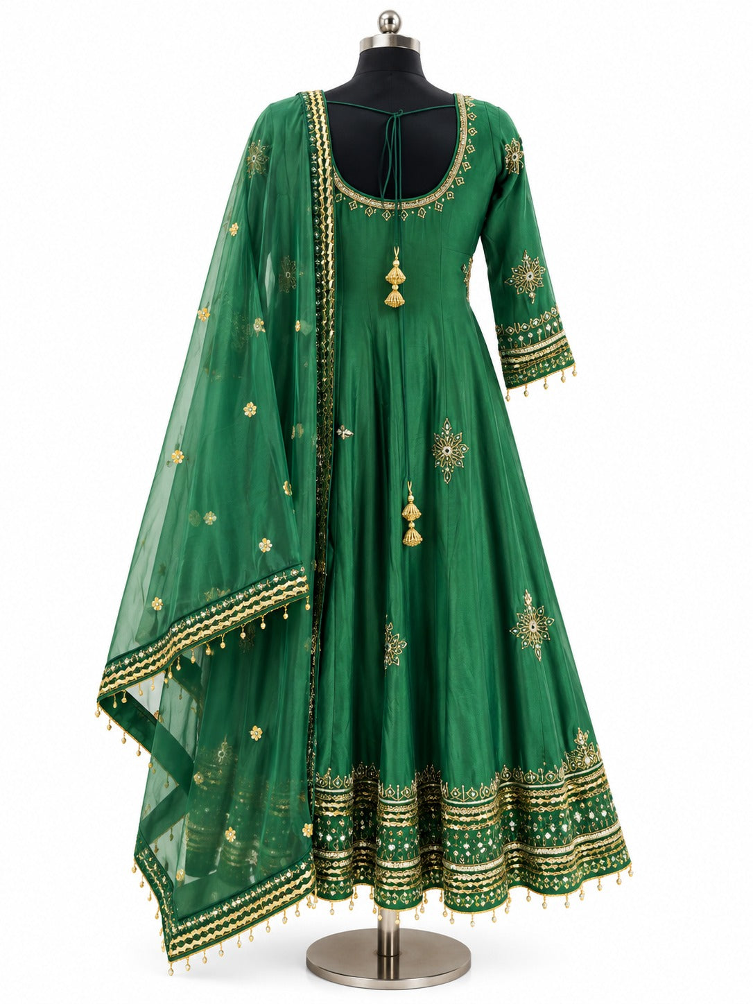 Emerald Aura Anarkali Set