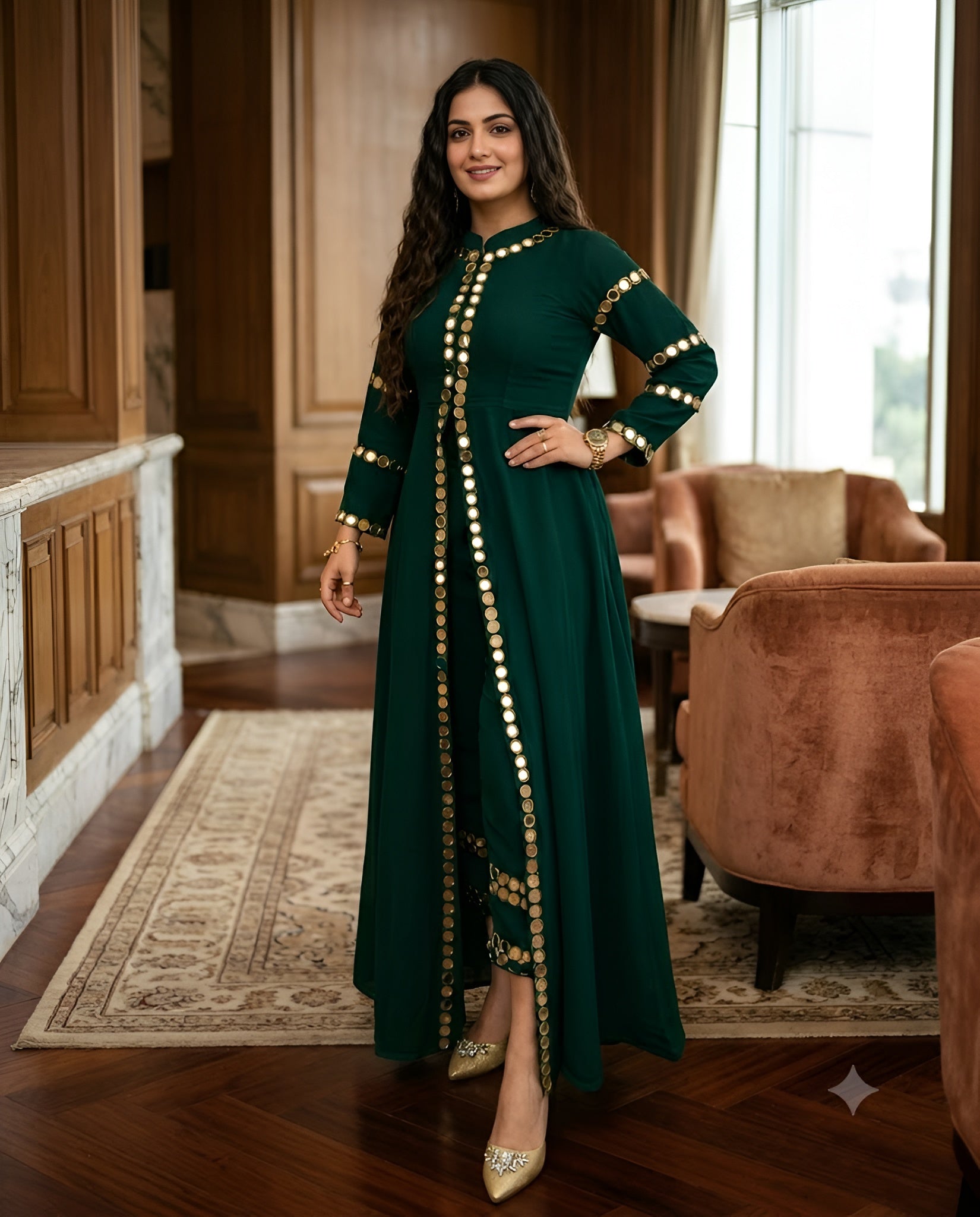 Green Mirror Suit