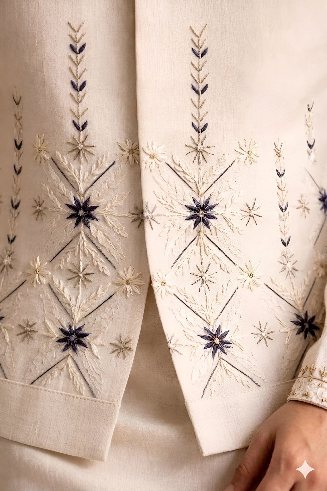 Cream Silk Festive Set