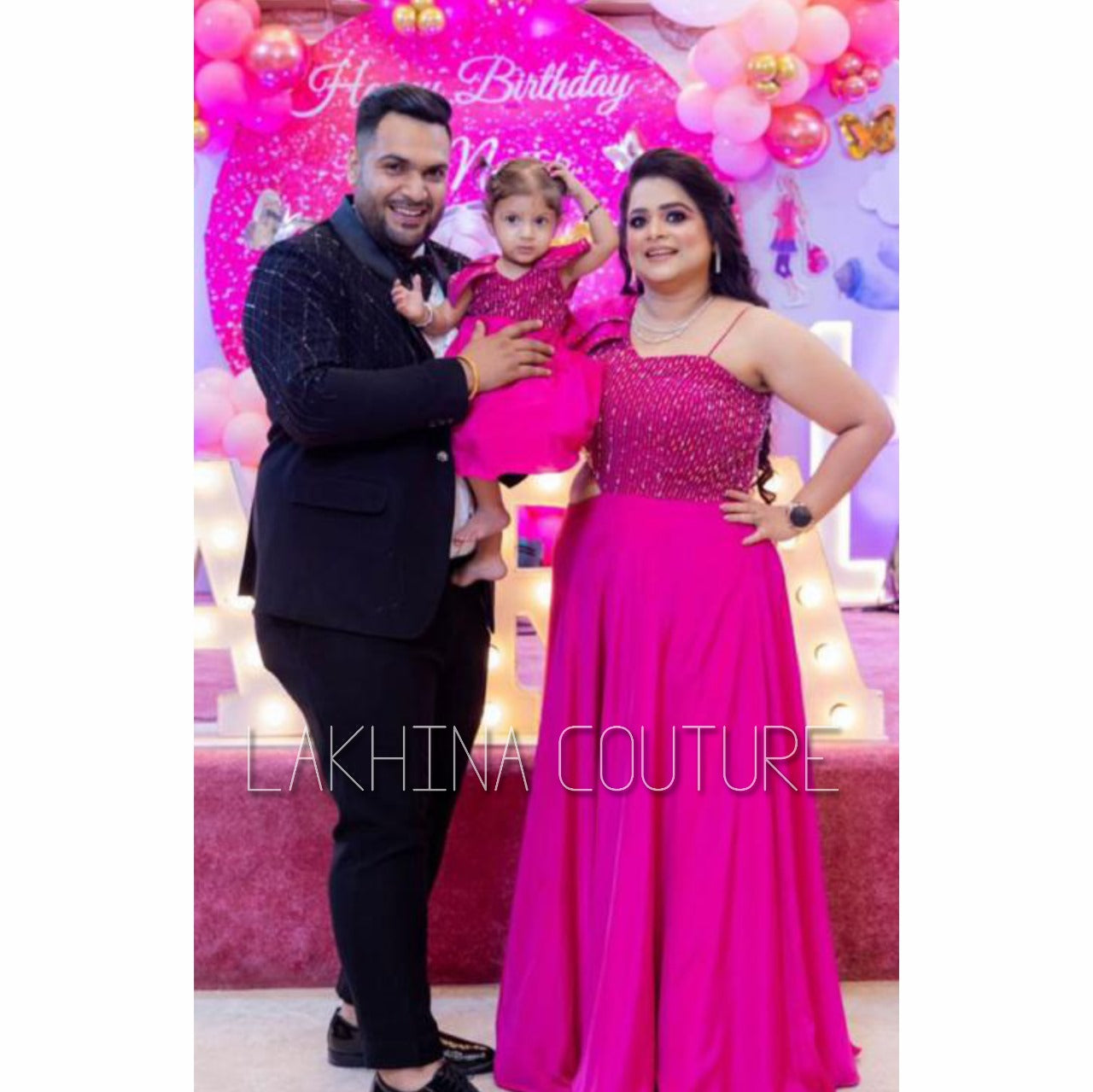 Barbie Theme Mom Gown