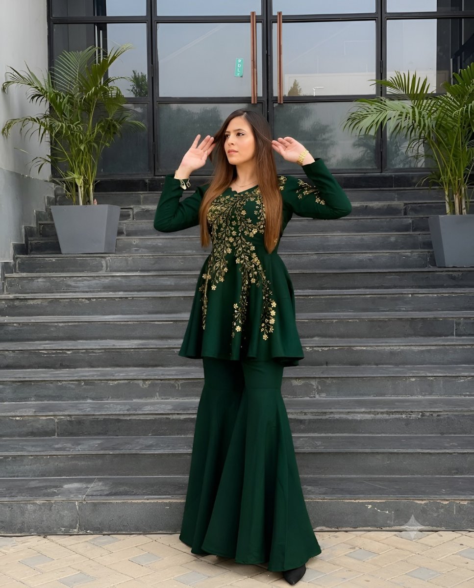 Emerald Bloom Suit