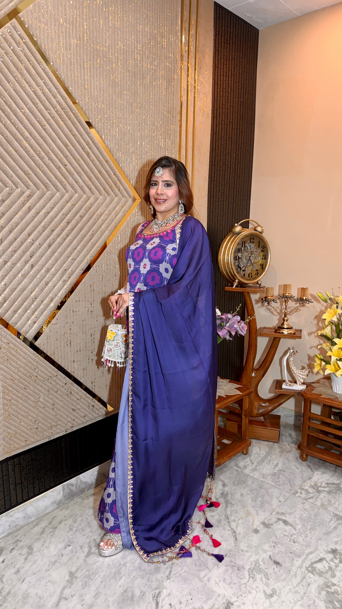 Purplicious Garara Suit